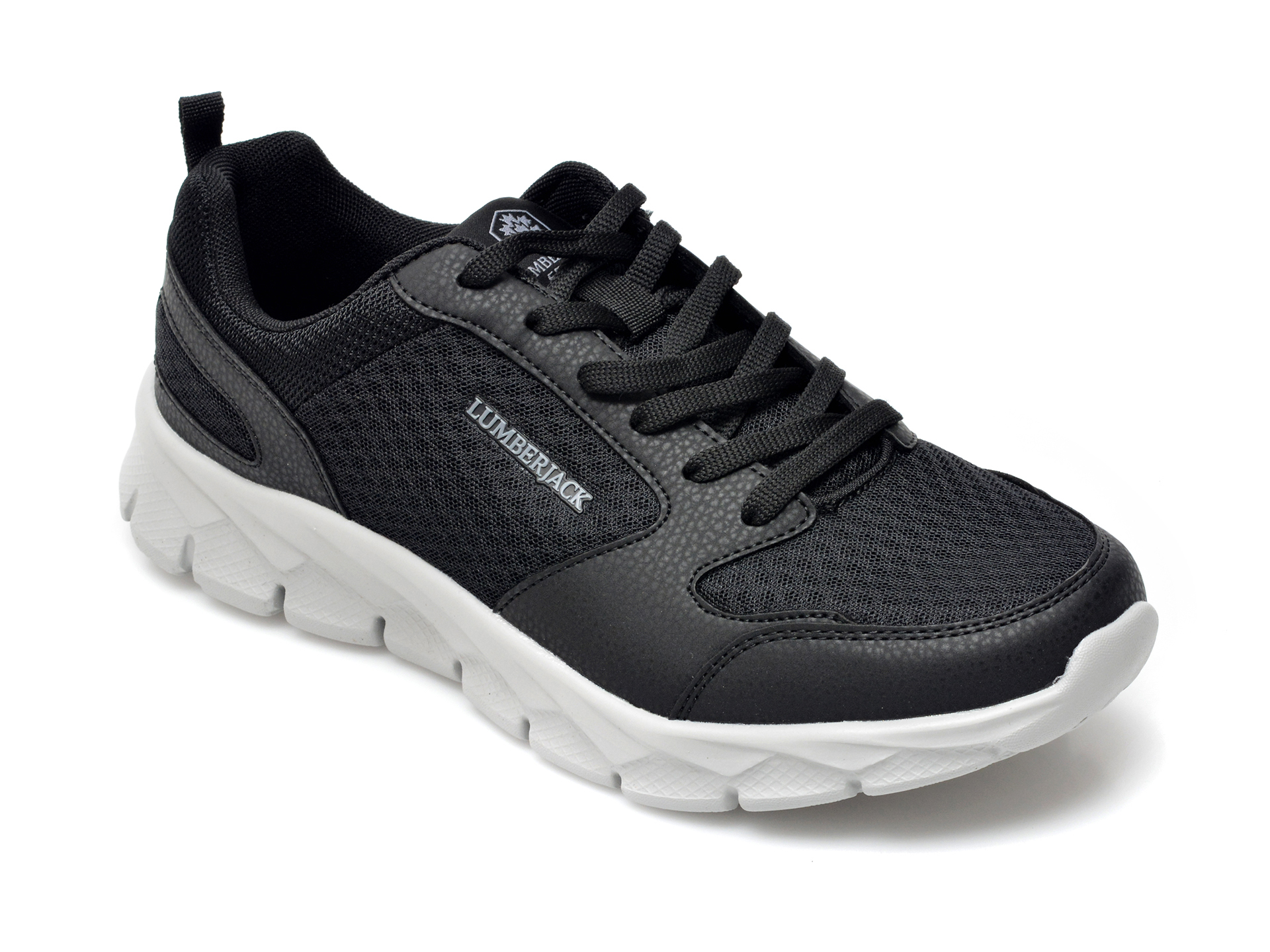 Pantofi sport LUMBERJACK negri, 7821002, din material textil imagine Black Friday 2021