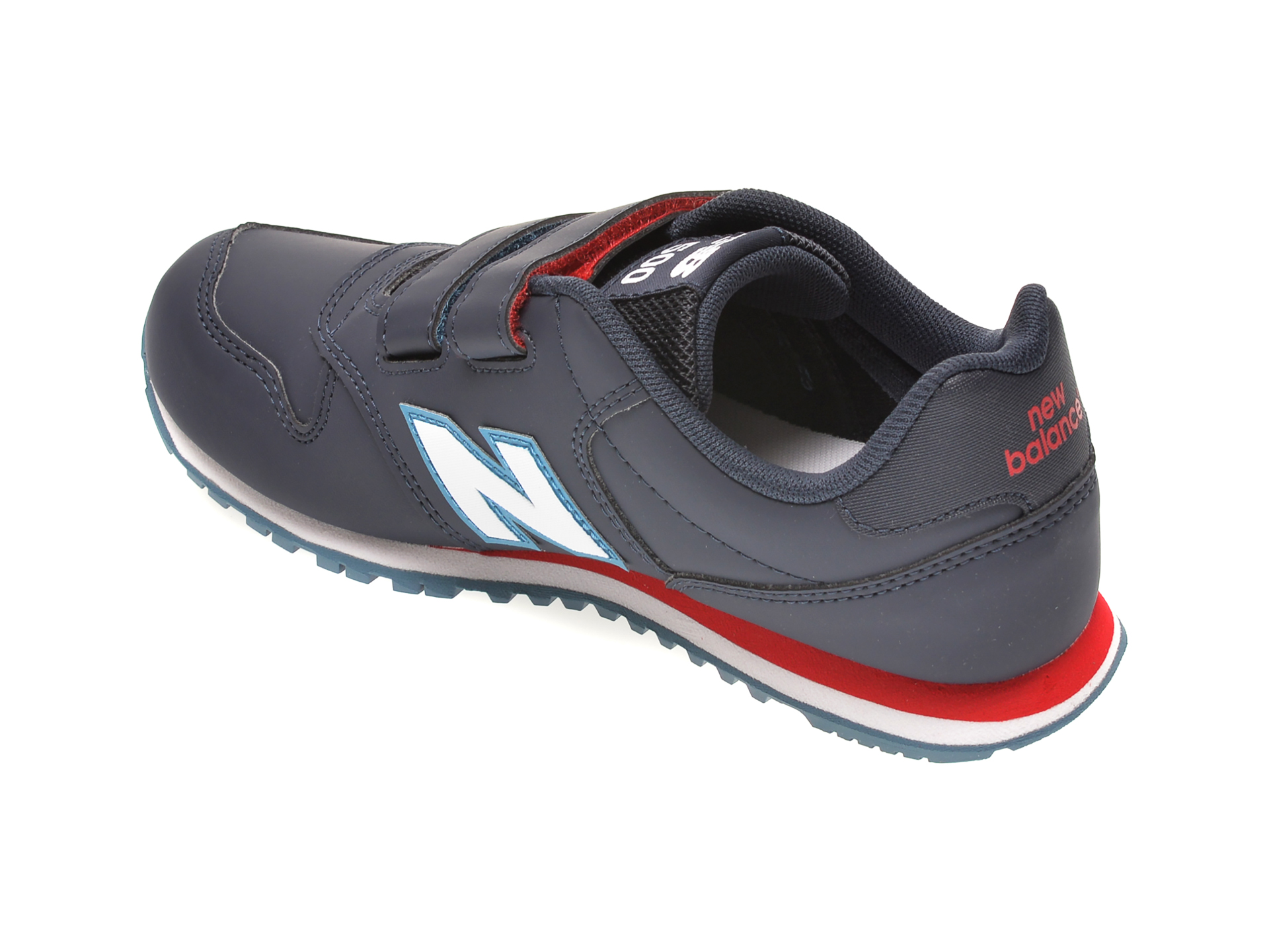 Pantofi sport NEW BALANCE bleumarin, YV500, din piele ecologica - 5