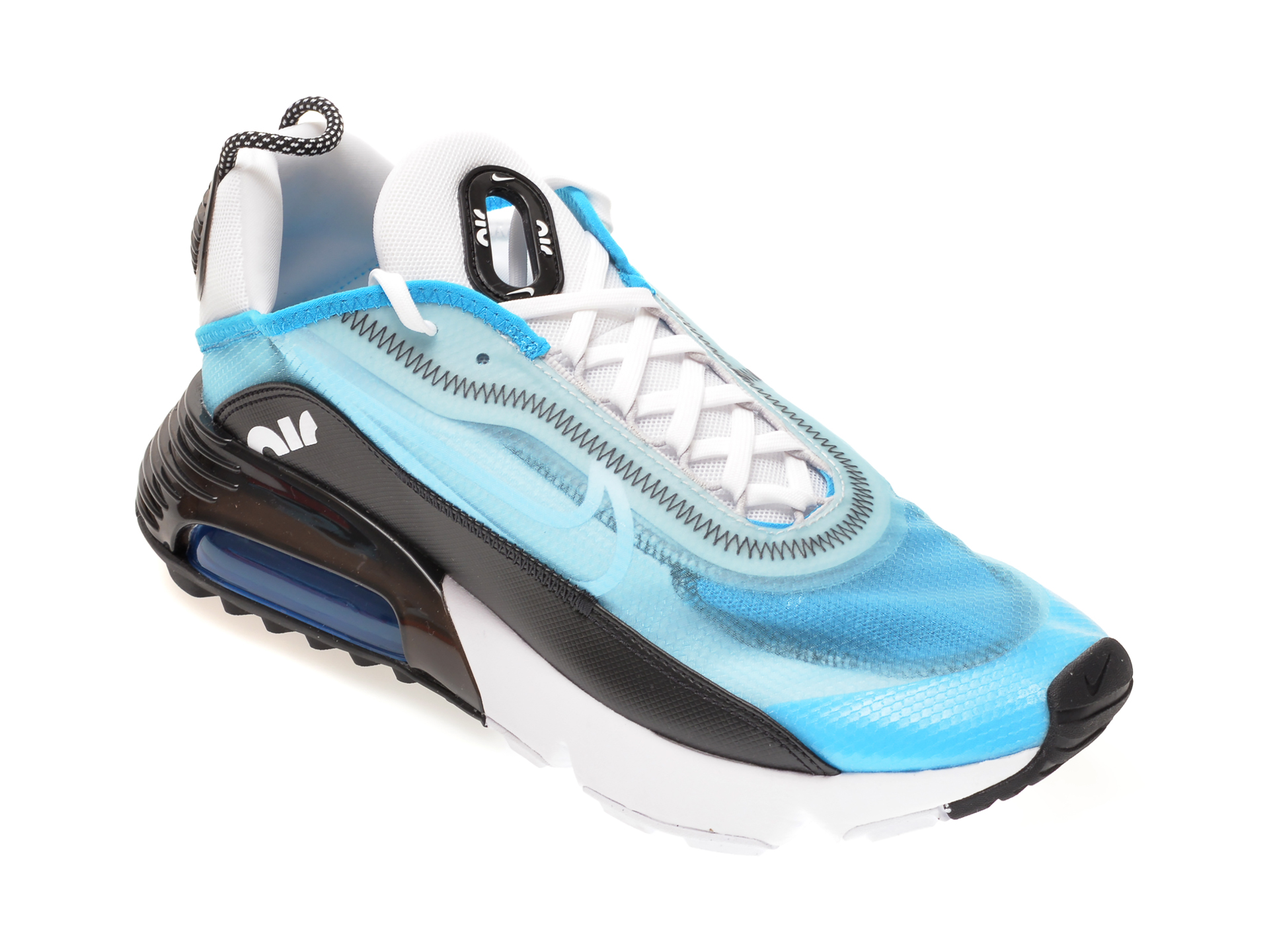 Pantofi sport NIKE albastri, NIKE AIR MAX 2090, din material textil imagine Black Friday 2021