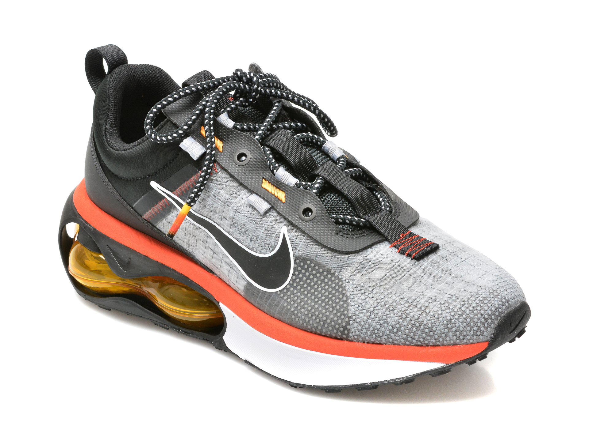 Pantofi sport NIKE negri, AIR MAX 2021, din material textil Nike imagine super redus 2022