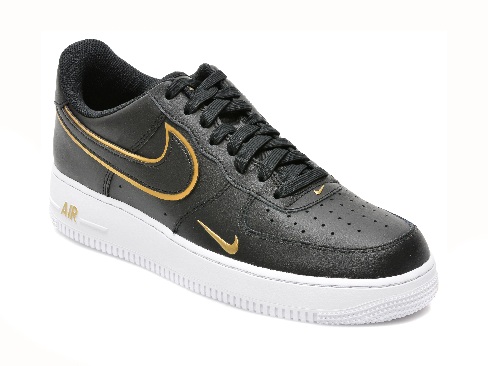 Pantofi sport NIKE negri, DA8481, din piele naturala