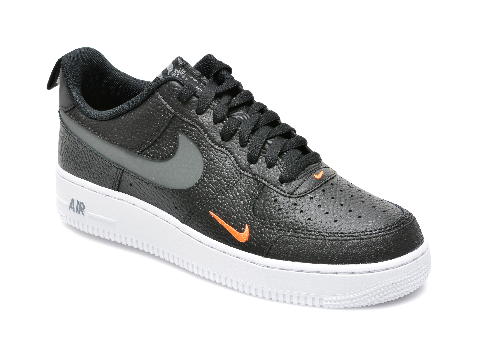Pantofi sport NIKE negri, NIKE AIR FORCE 1 LV8, din piele ecologica Nike Nike
