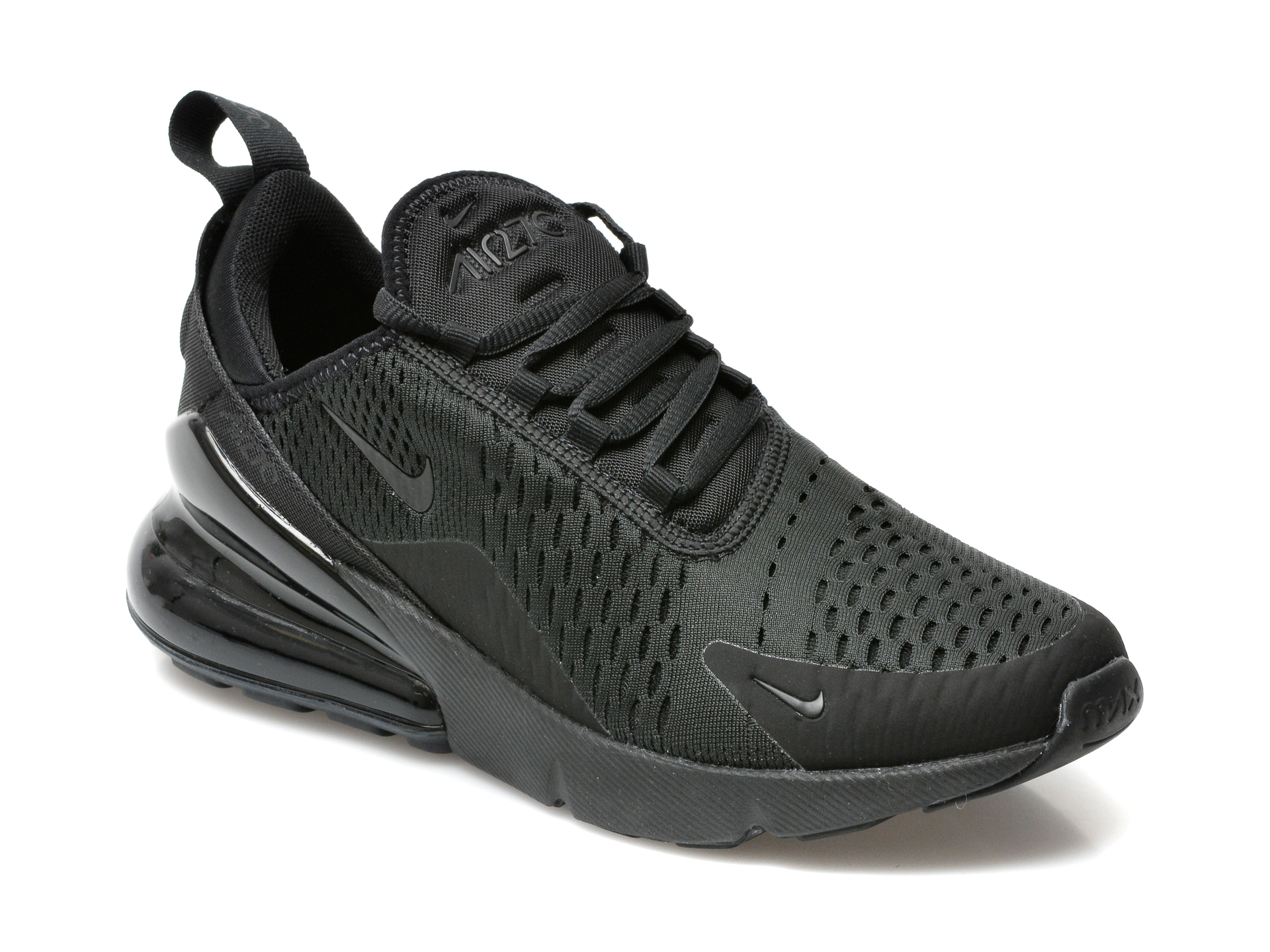 Pantofi sport NIKE negri,W AIR MAX 270, din material textil Nike Nike
