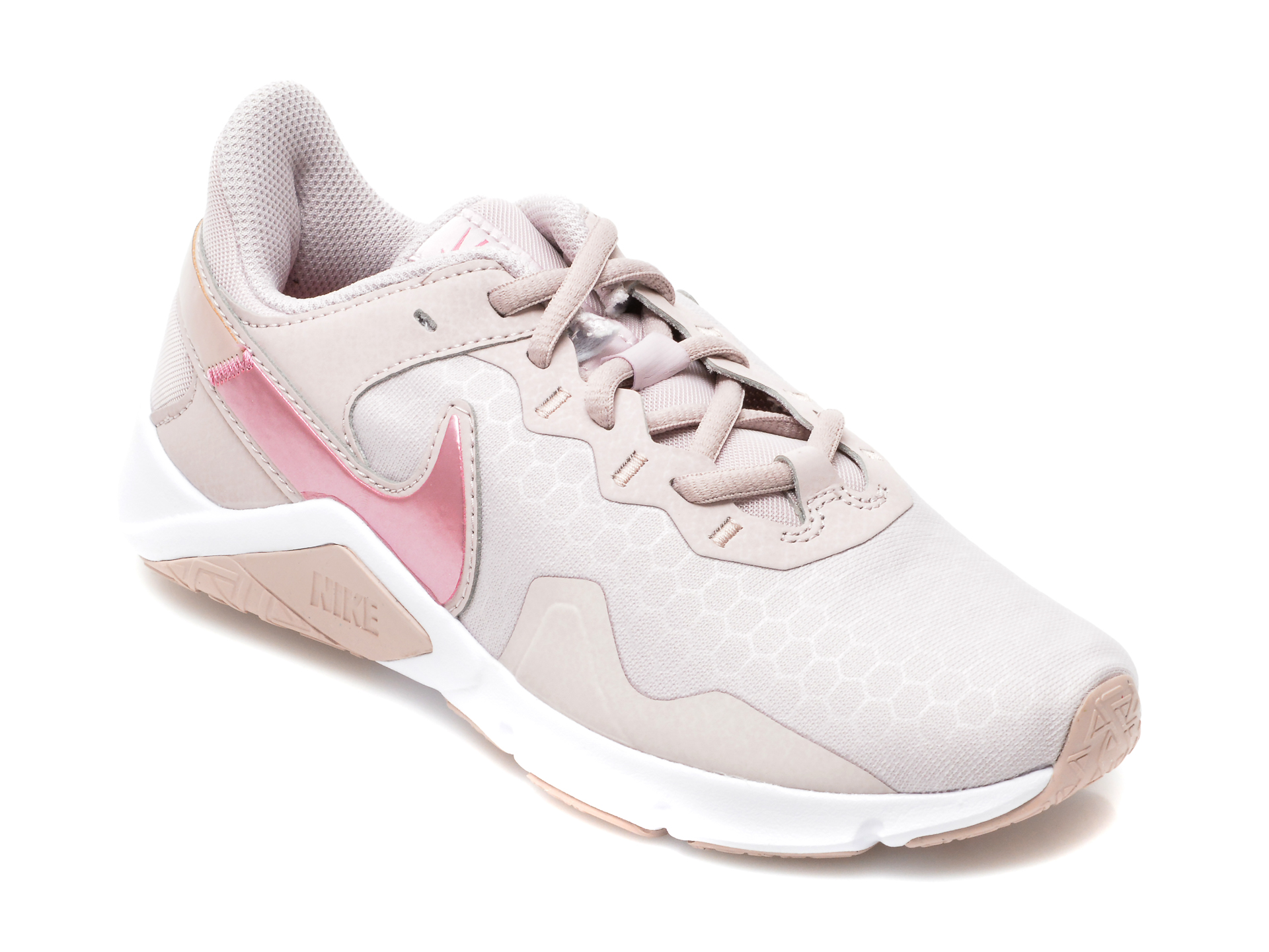 Pantofi sport NIKE roz, WMNS NIKE LEGEND ESSENTIAL 2, din material textil Nike