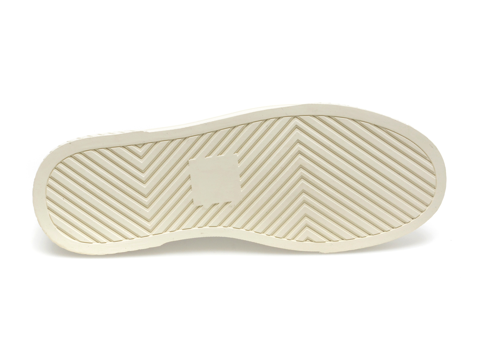 Pantofi sport OTTER albi, F035, din piele naturala