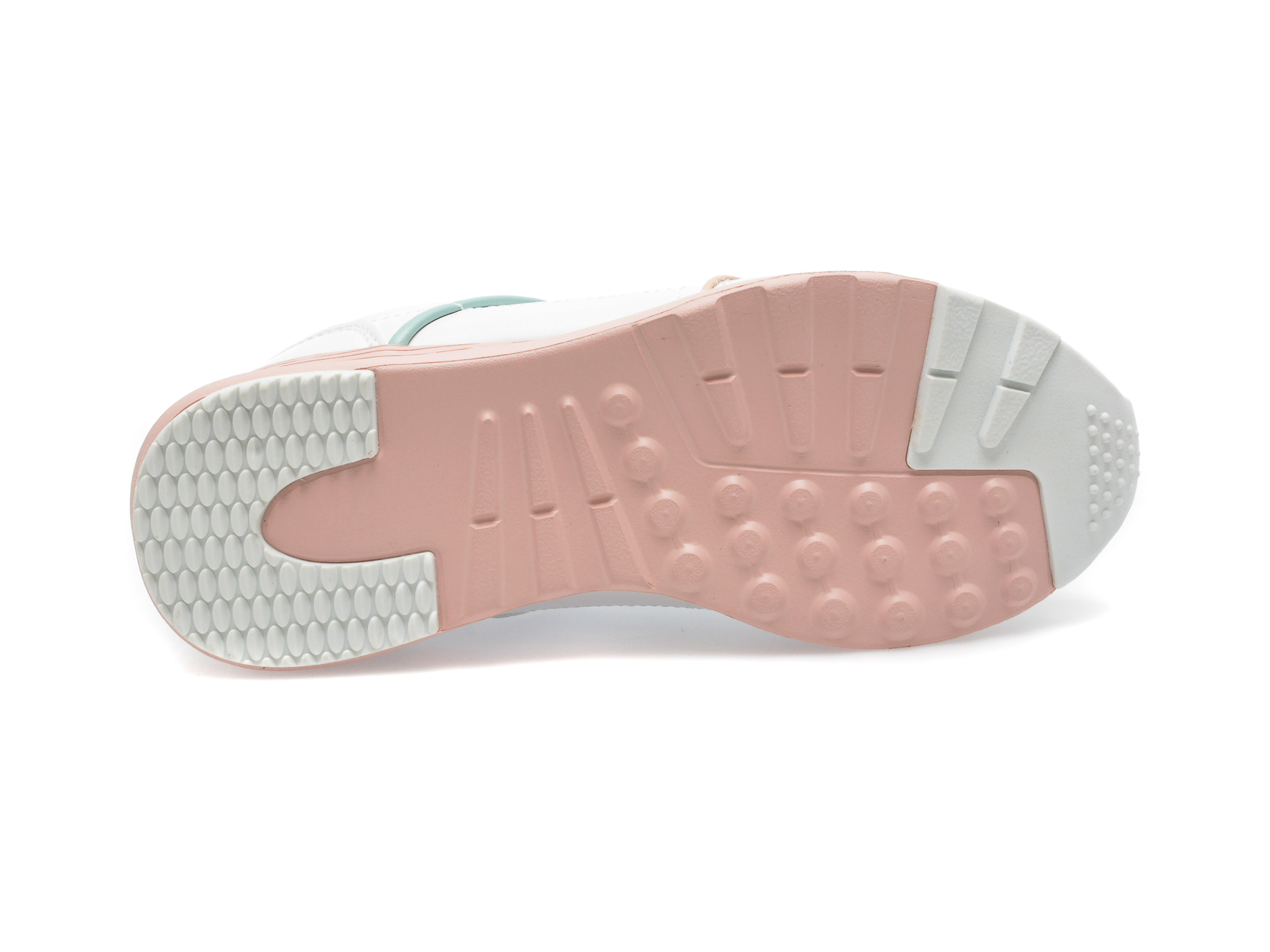 Pantofi sport PEPE JEANS albi, GS30573, din piele ecologica