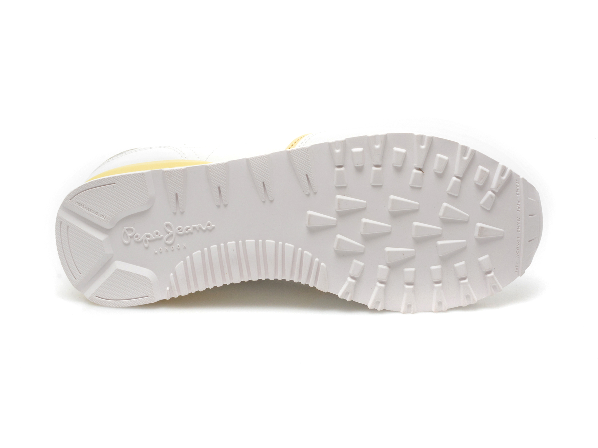 Poze Pantofi sport PEPE JEANS albi, LS31323, din piele ecologica otter.ro