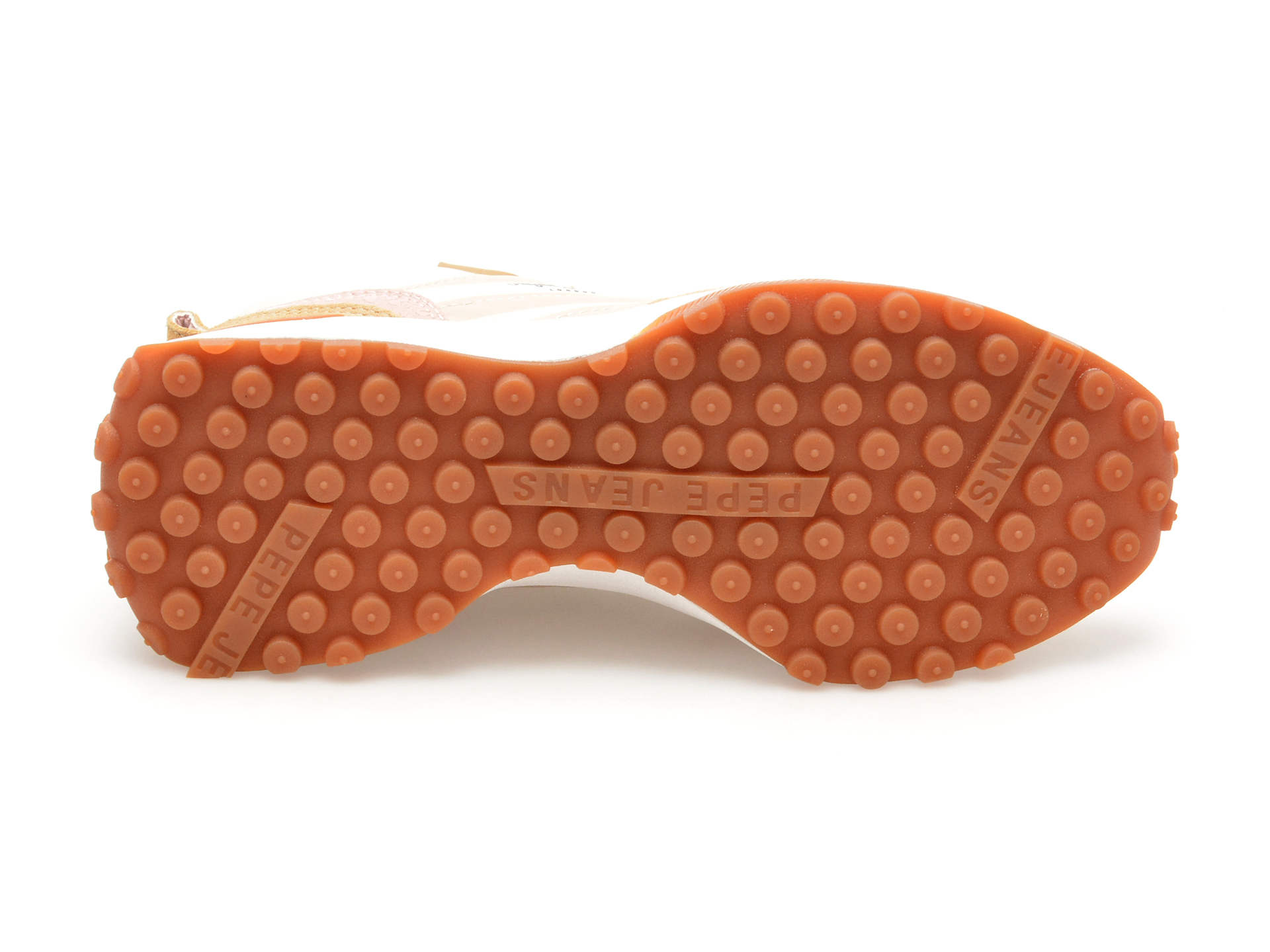 Pantofi sport PEPE JEANS bej, LUCKY PRINT, din material textil