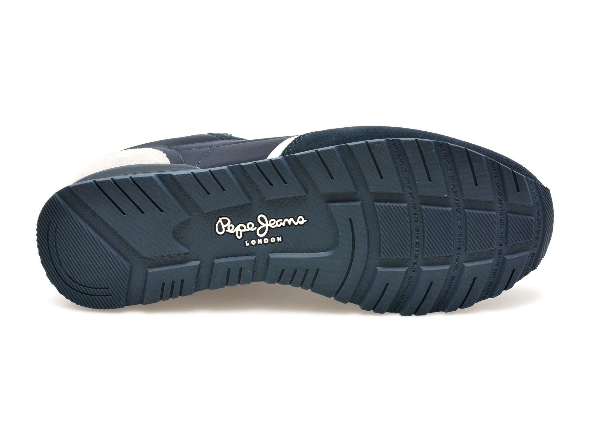 Pantofi sport PEPE JEANS bleumarin, BRIT ROAD, din material textil