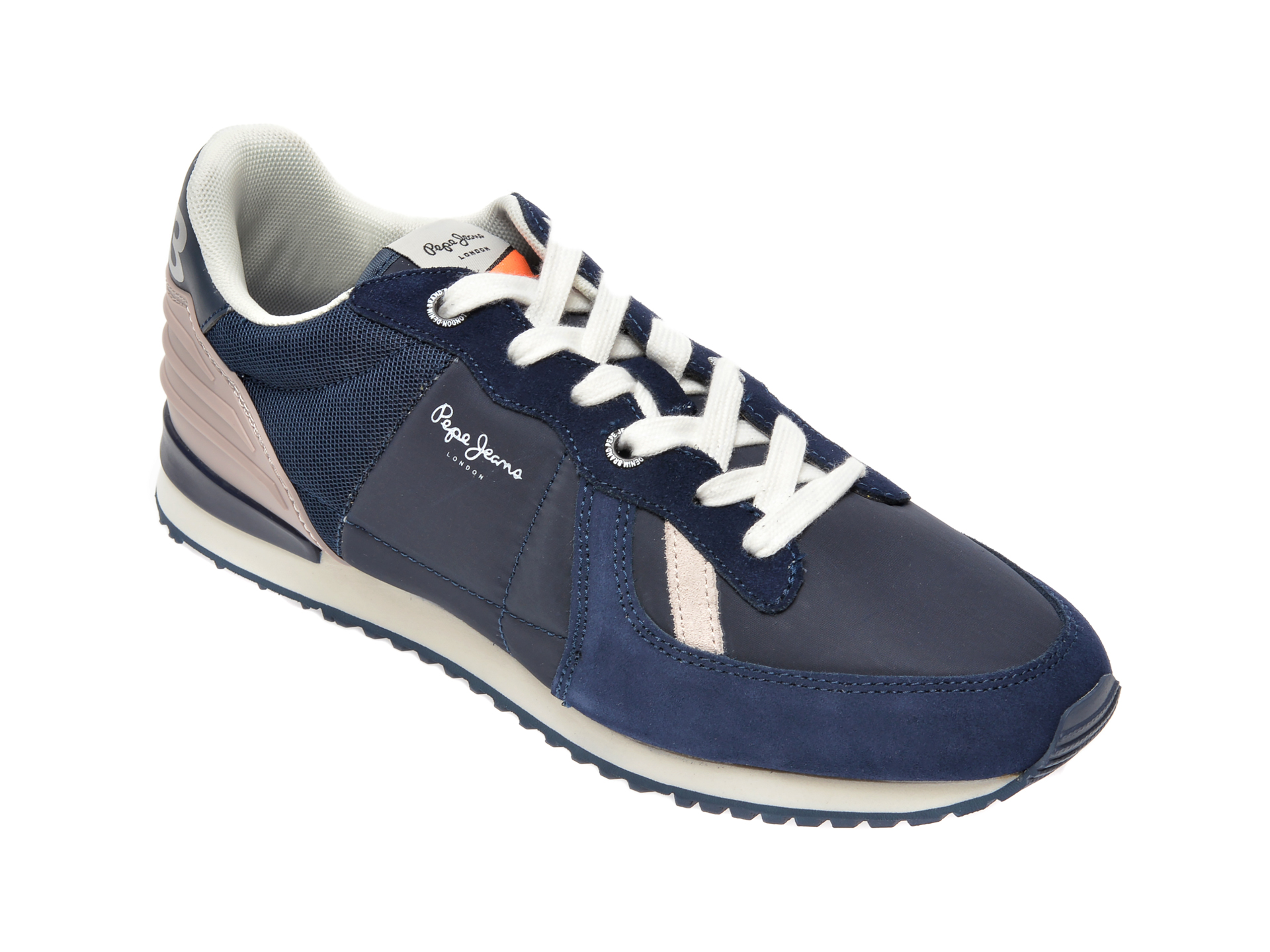 Pantofi sport PEPE JEANS bleumarin, MS30621, din material textil imagine