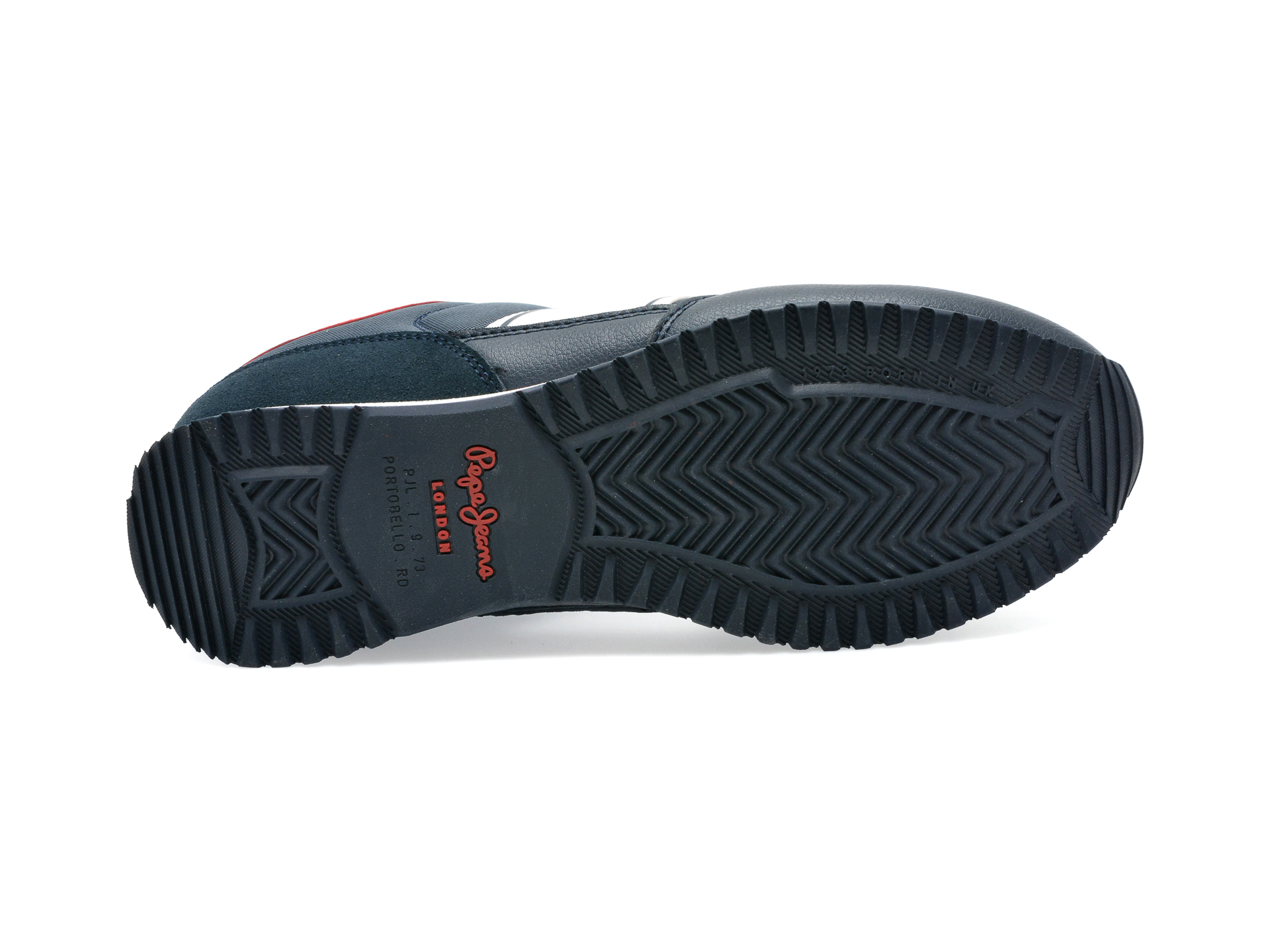 Pantofi sport PEPE JEANS bleumarin, MS30907, din material textil si piele ecologica