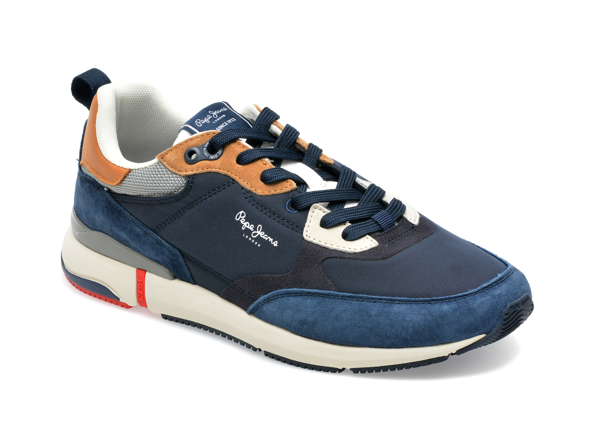 Pantofi sport PEPE JEANS bleumarin, MS30938, din material textil BARBATI 2023-06-01
