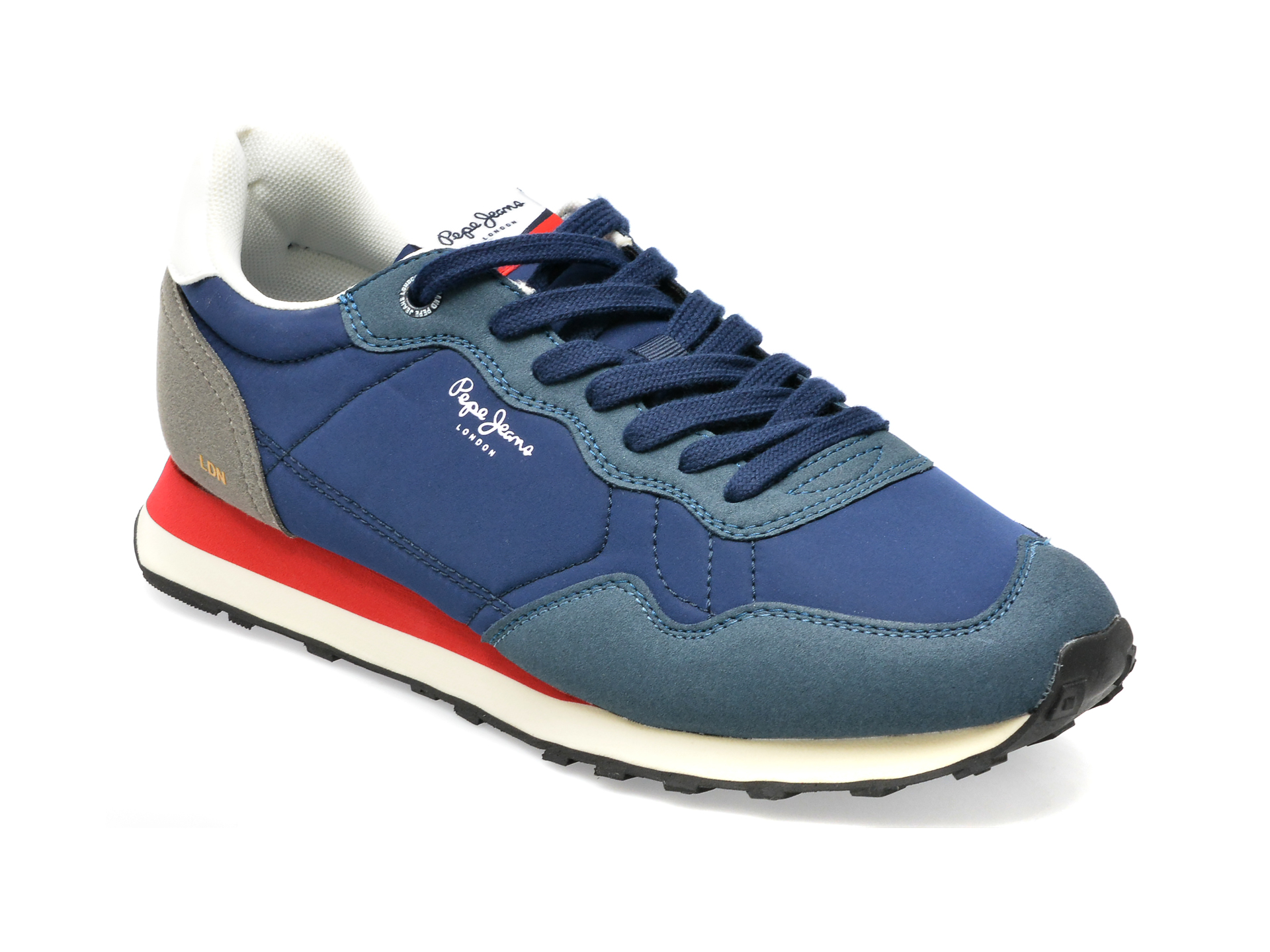 Pantofi sport PEPE JEANS bleumarin, MS30945, din material textil /barbati/pantofi