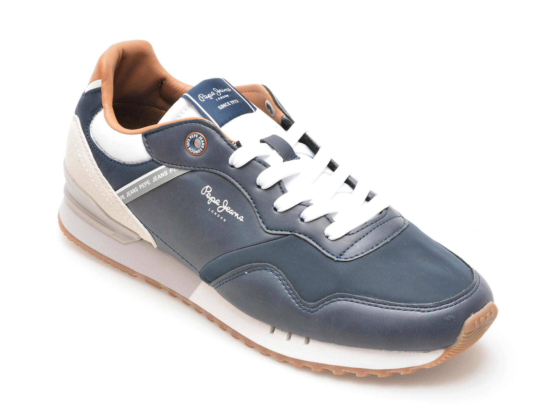 Pantofi Sport PEPE JEANS bleumarin, MS40002, din piele ecologica