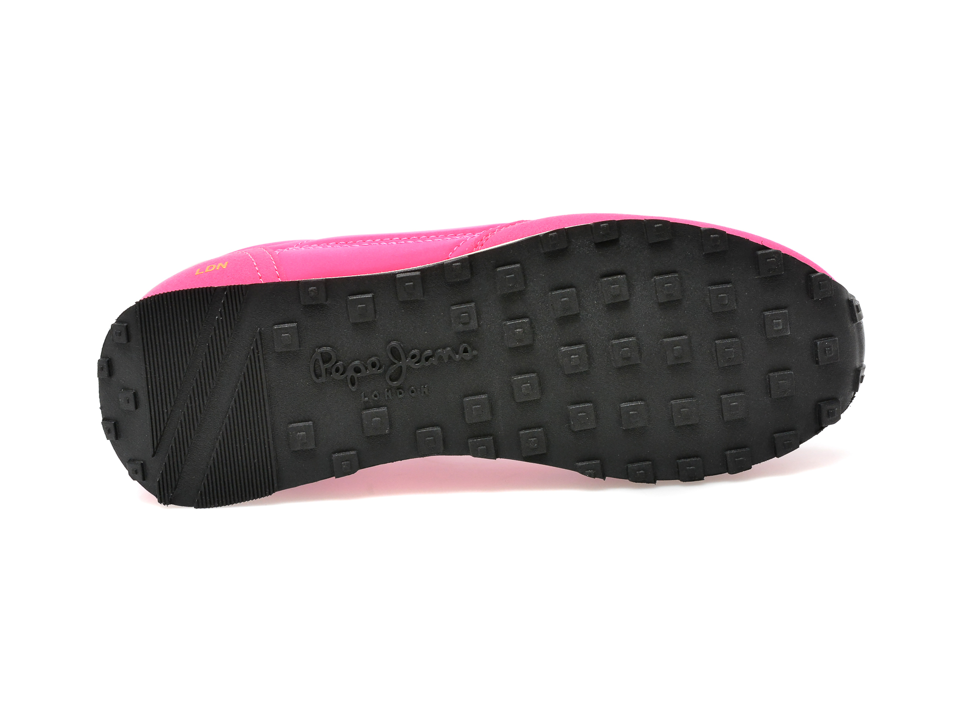 Pantofi sport PEPE JEANS fucsia, LS31487, din material textil si piele ecologica
