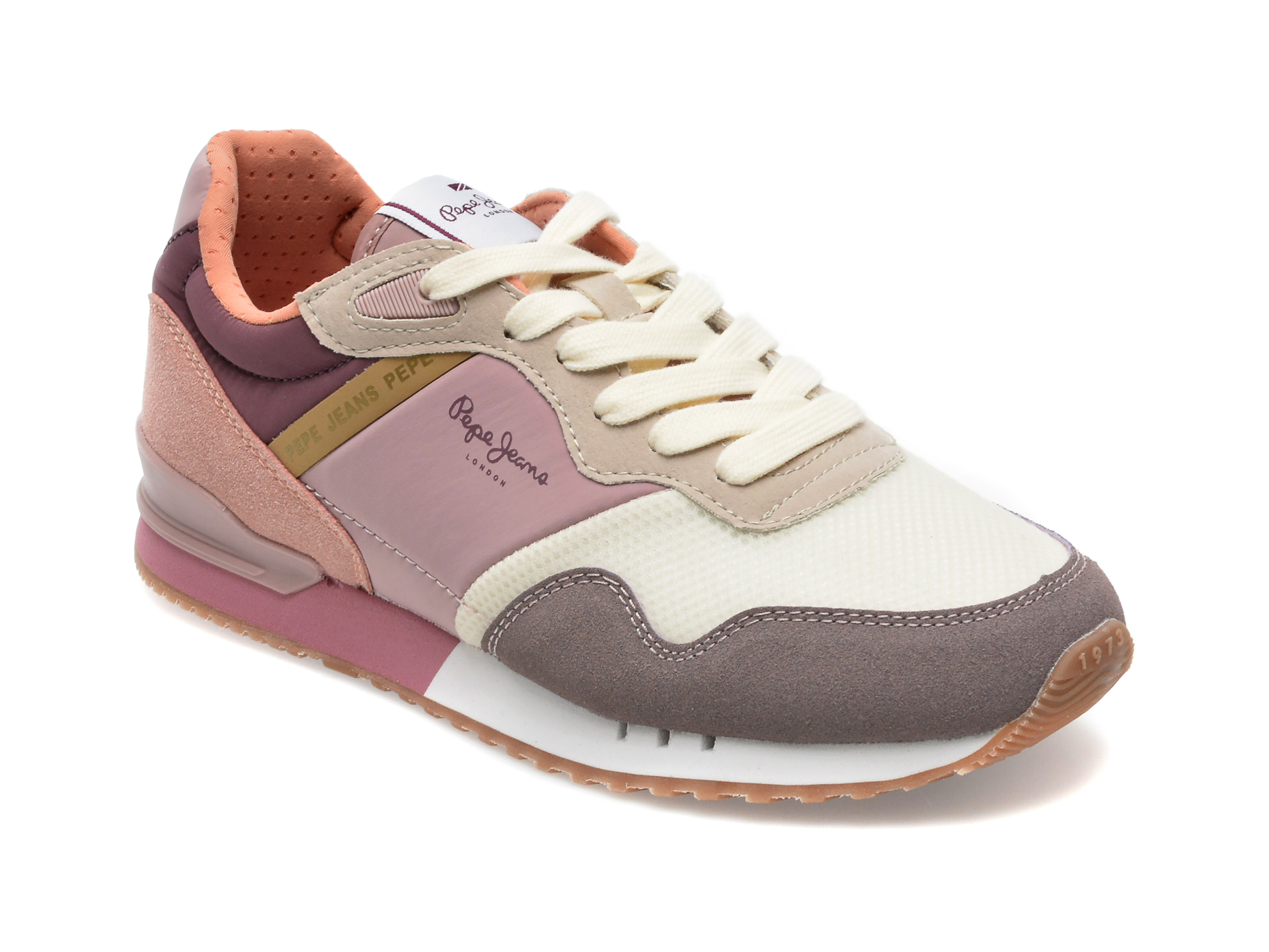 Pantofi sport PEPE JEANS multicolor, LS31464, din piele ecologica si material textil /femei/pantofi imagine noua