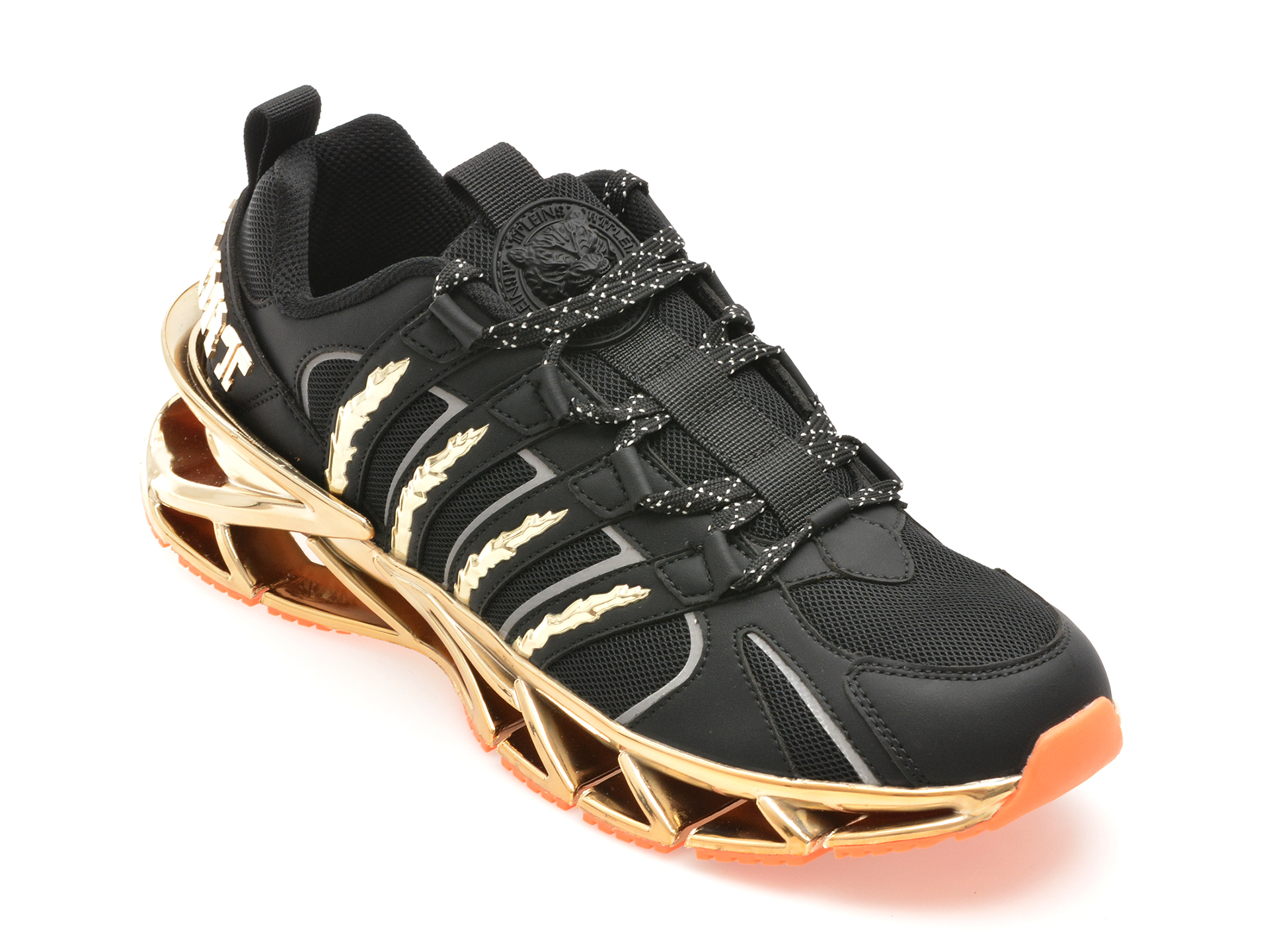 Pantofi sport PLEIN SPORT negri, 530, din material textil