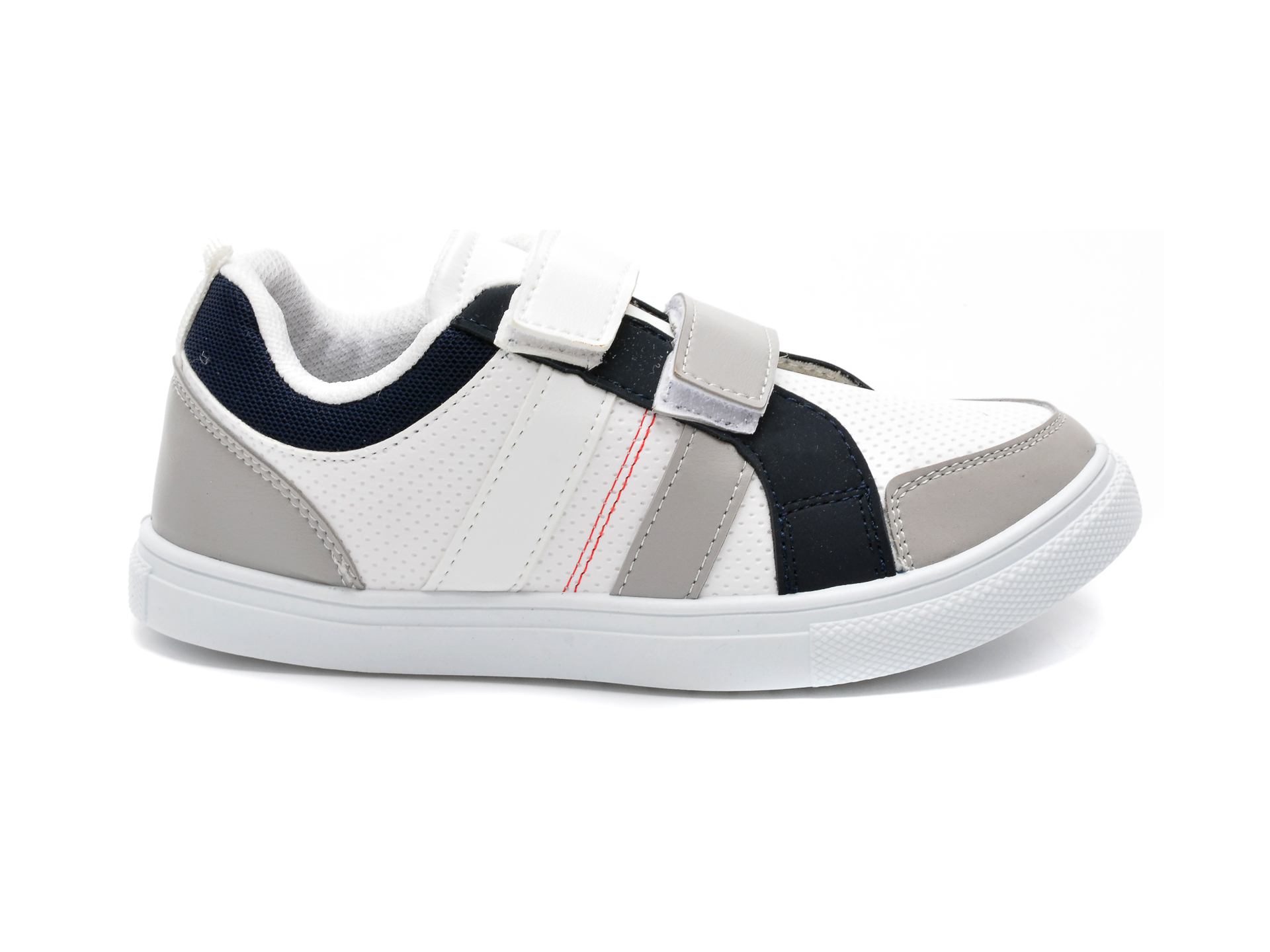 Pantofi sport POLARIS albi, 520209, din piele ecologica - 1