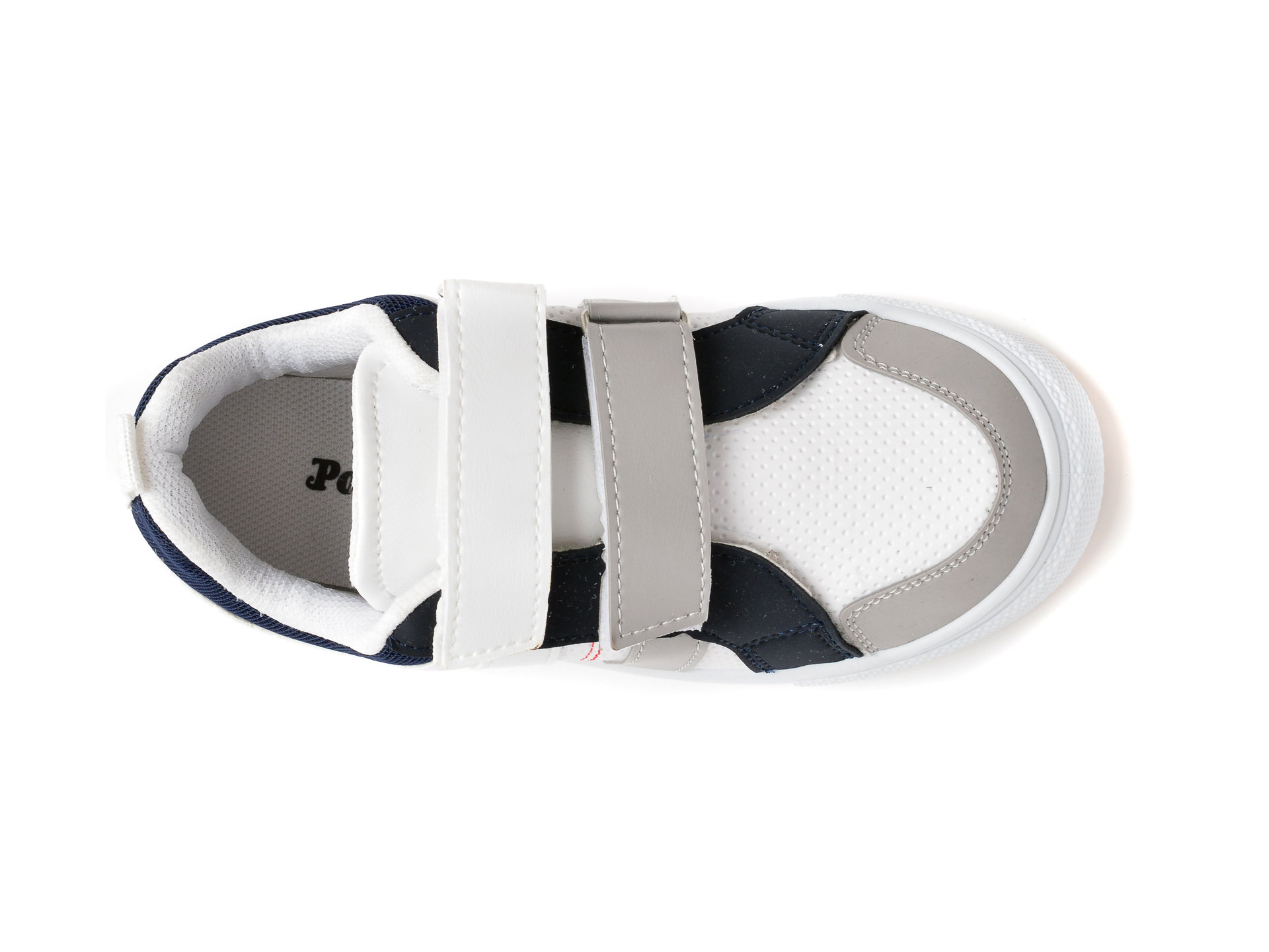 Pantofi sport POLARIS albi, 520209, din piele ecologica - 6