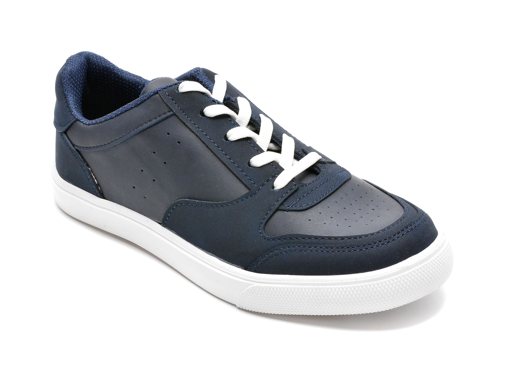 Pantofi sport POLARIS bleumarin, 520204, din piele ecologica otter.ro
