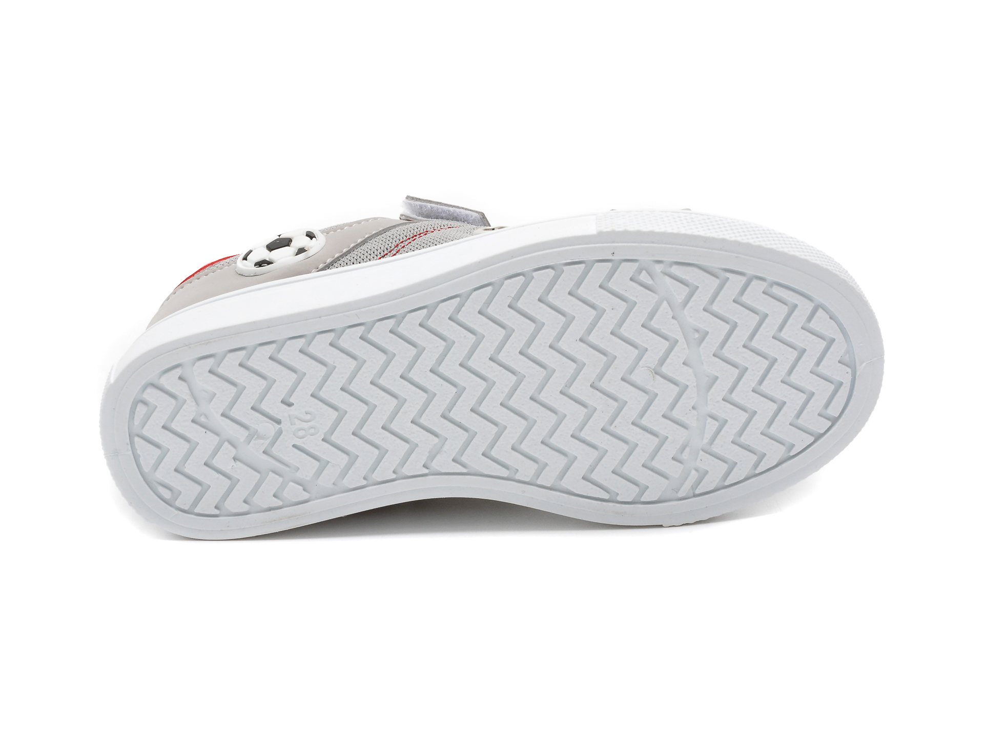 Pantofi sport POLARIS gri, 520138, din material textil si piele ecologica - 7