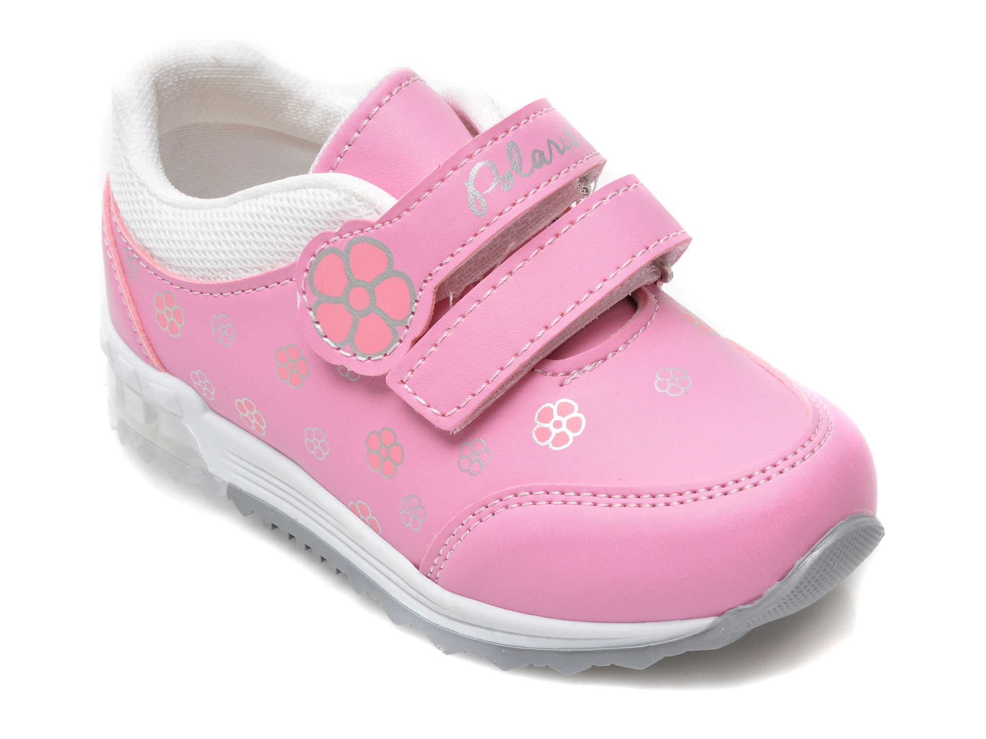 Pantofi sport POLARIS roz, 620114, din piele ecologica /copii/incaltaminte