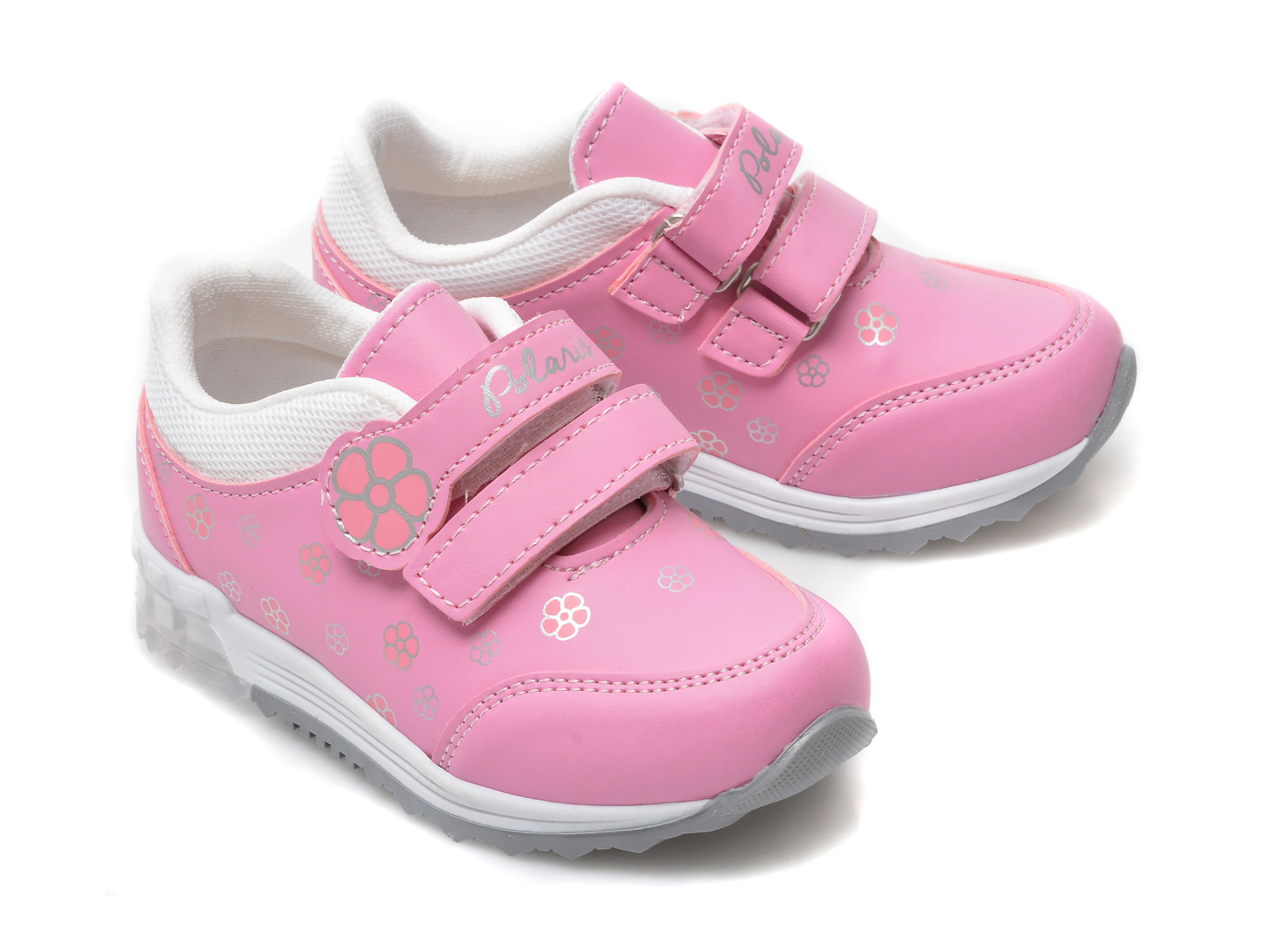 Pantofi sport POLARIS roz, 620114, din piele ecologica - 4