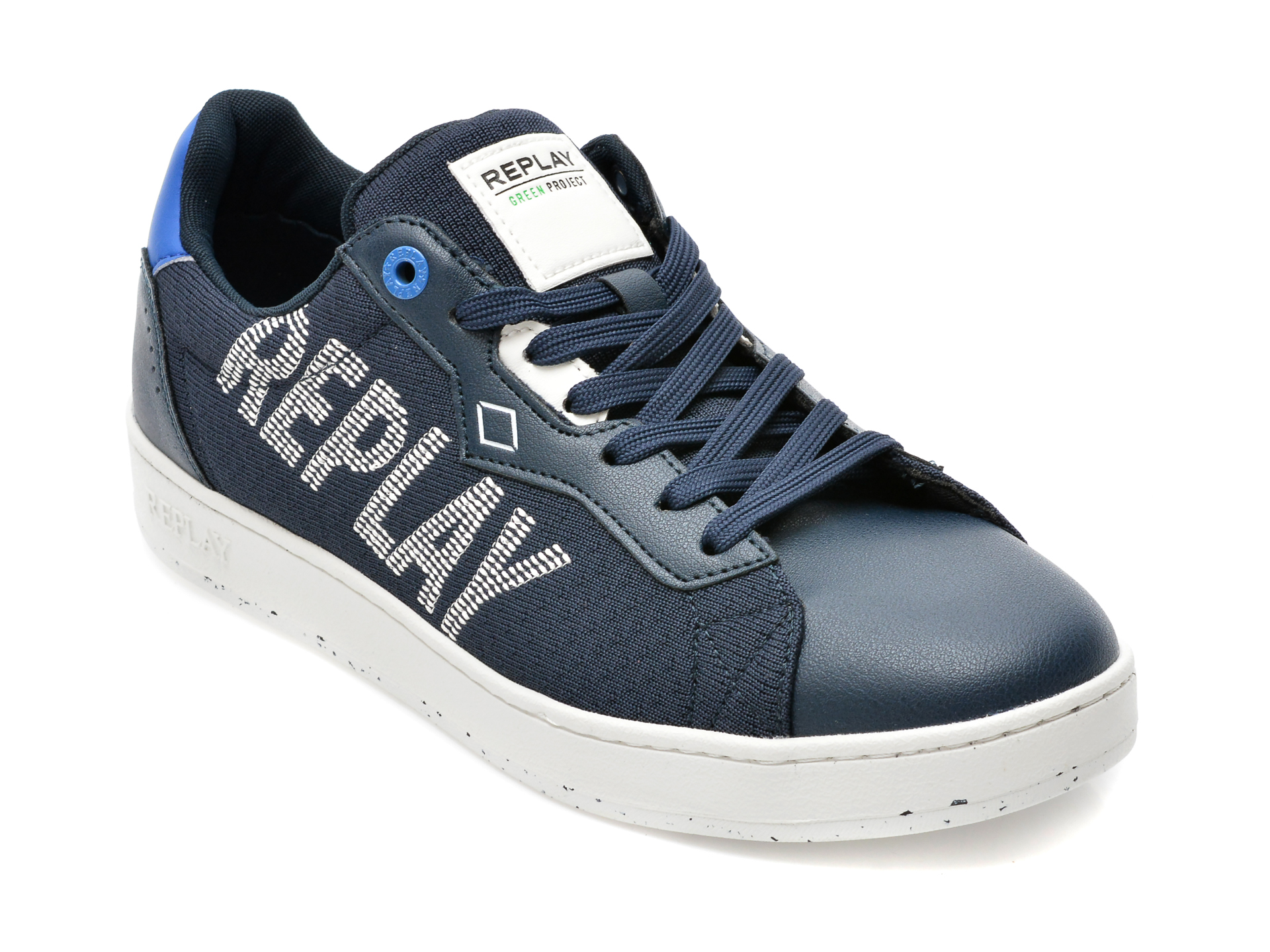 Pantofi sport REPLAY bleumarin, MZ2V17T9, din piele ecologica si material textil otter.ro otter.ro