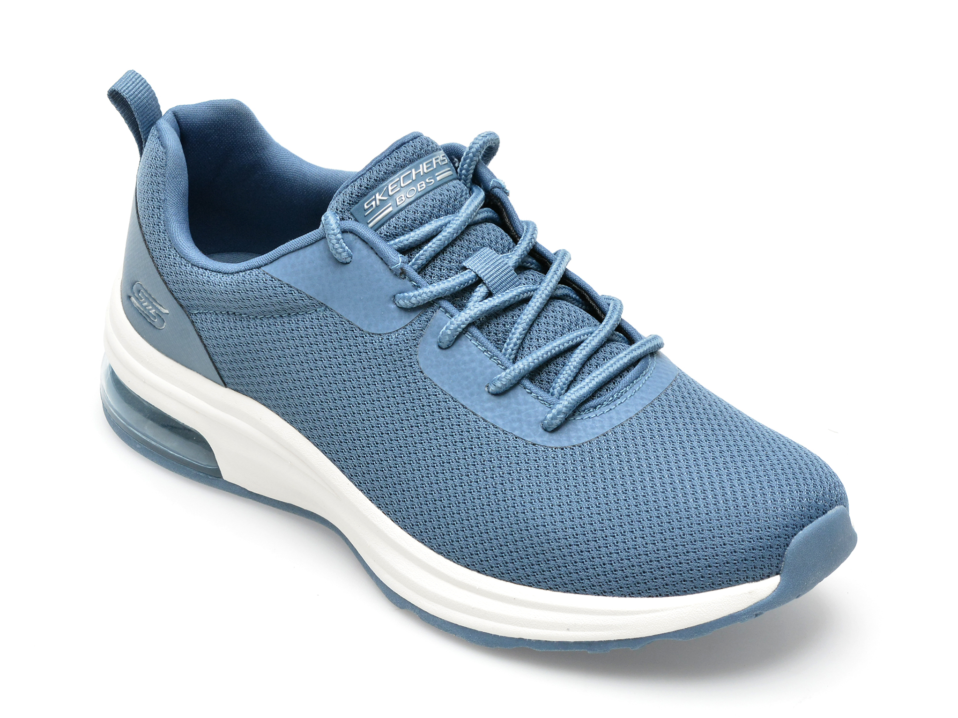 Pantofi sport SKECHERS albastri, BOBS PULSE AIR, din material textil /femei/pantofi imagine super redus 2022