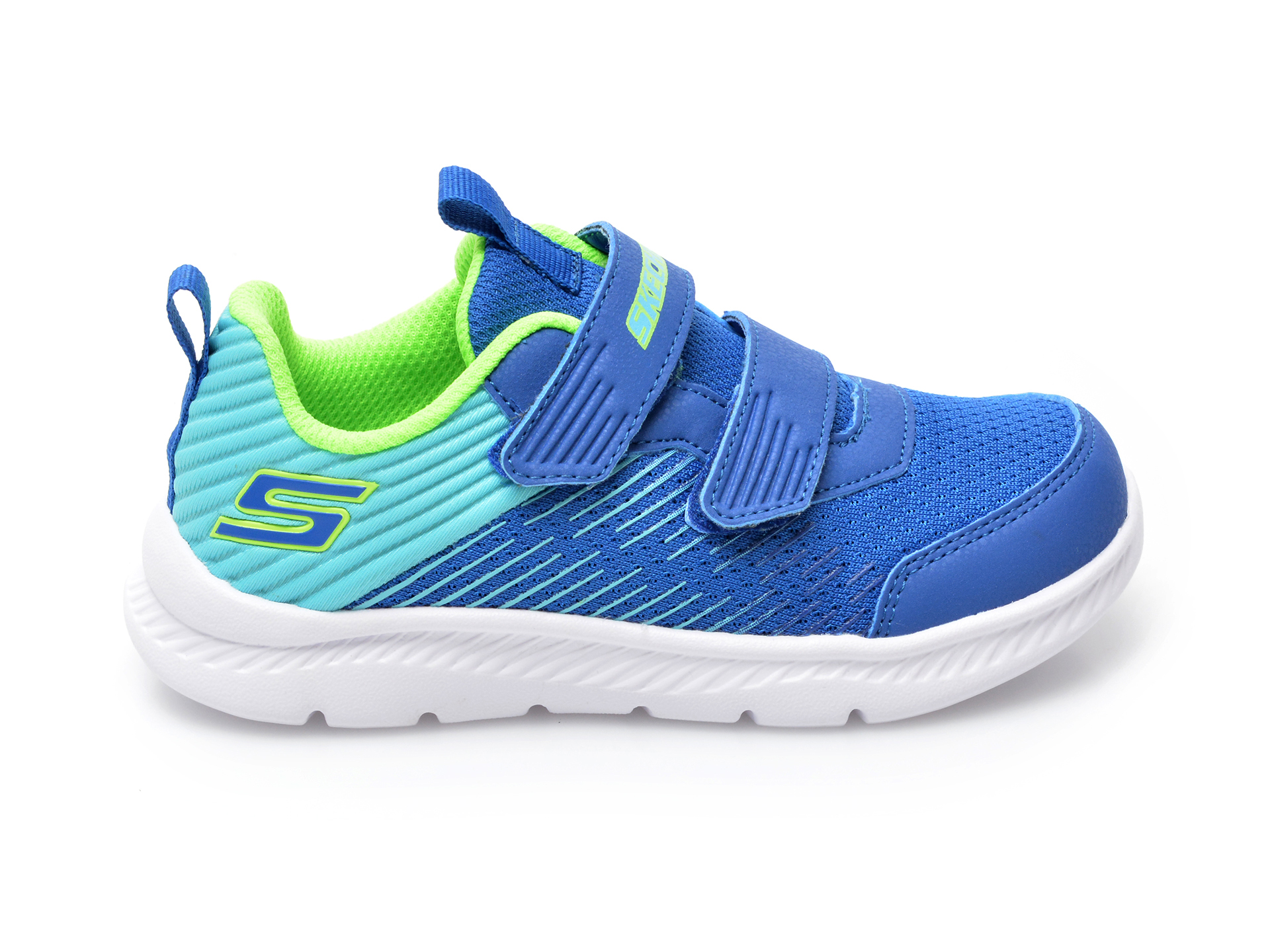 Pantofi sport SKECHERS albastri, Comfy Flex 2.0 Micro-Rush, din material textil - 1