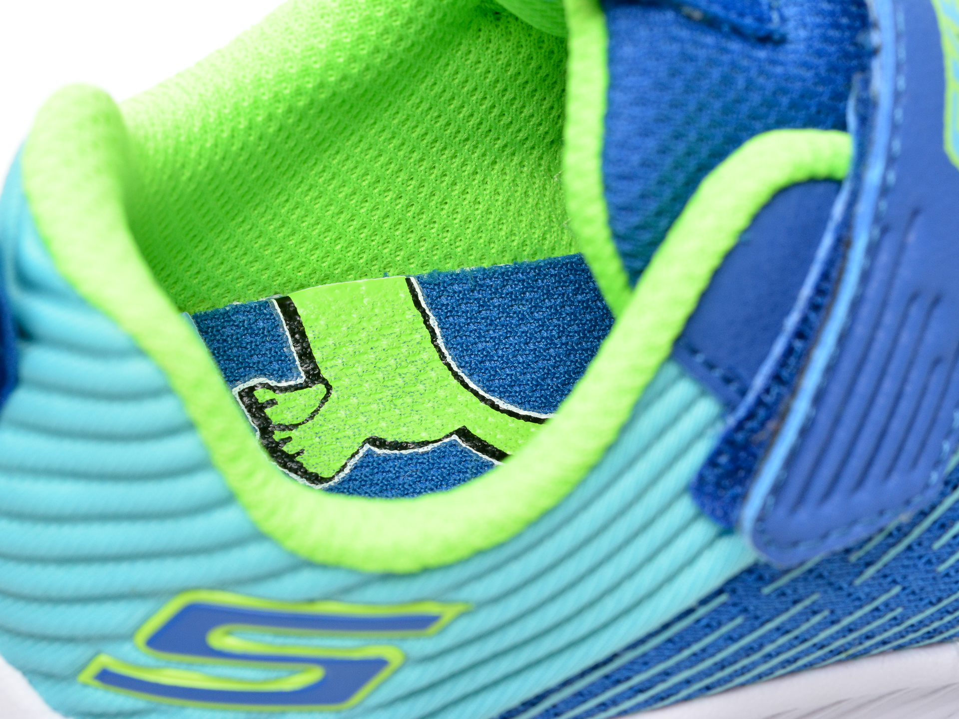 Pantofi sport SKECHERS albastri, Comfy Flex 2.0 Micro-Rush, din material textil - 3