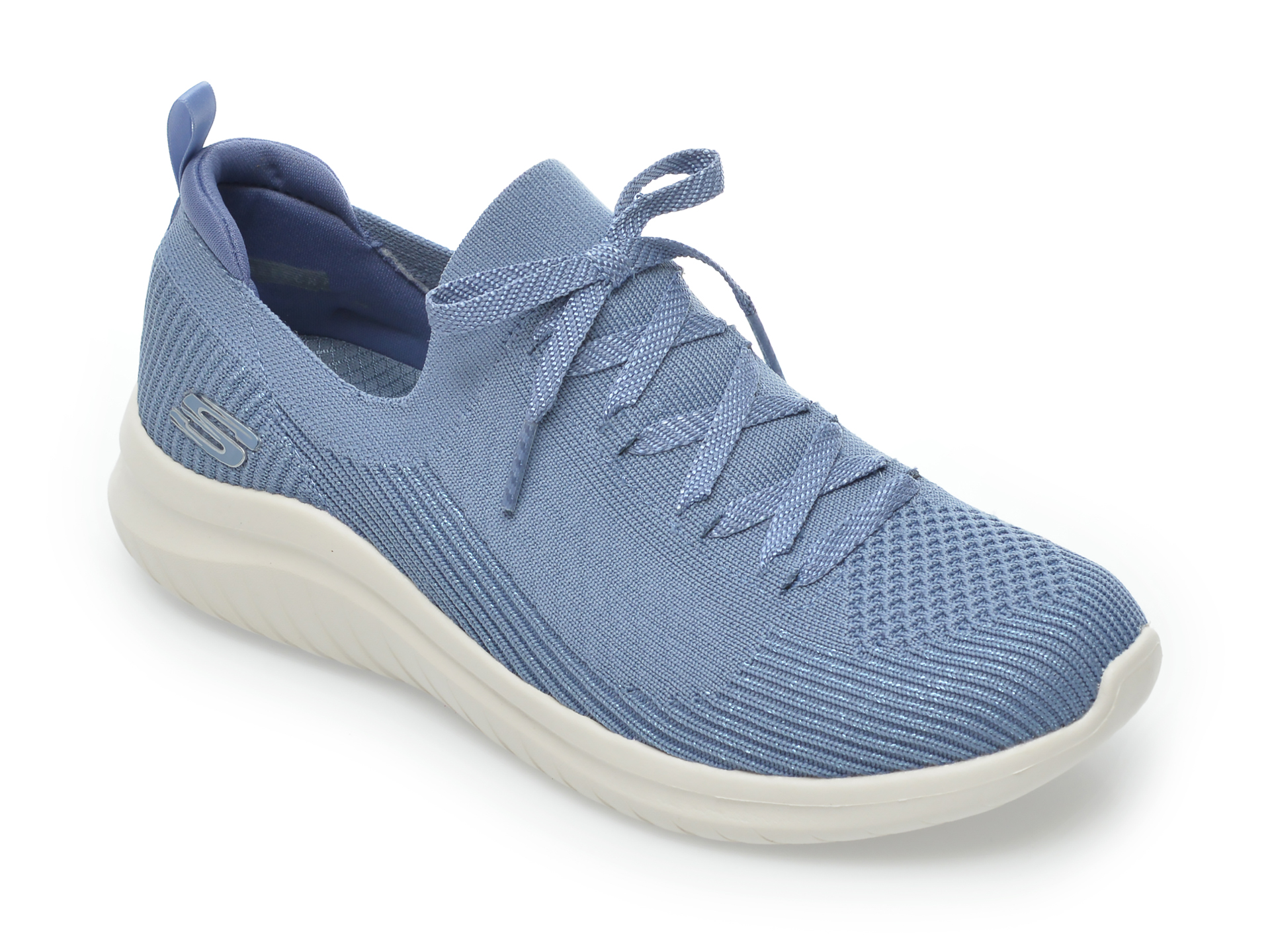 Pantofi sport SKECHERS albastri, Ultra Flex 2.0 Laser Focus, din material textil otter.ro otter.ro