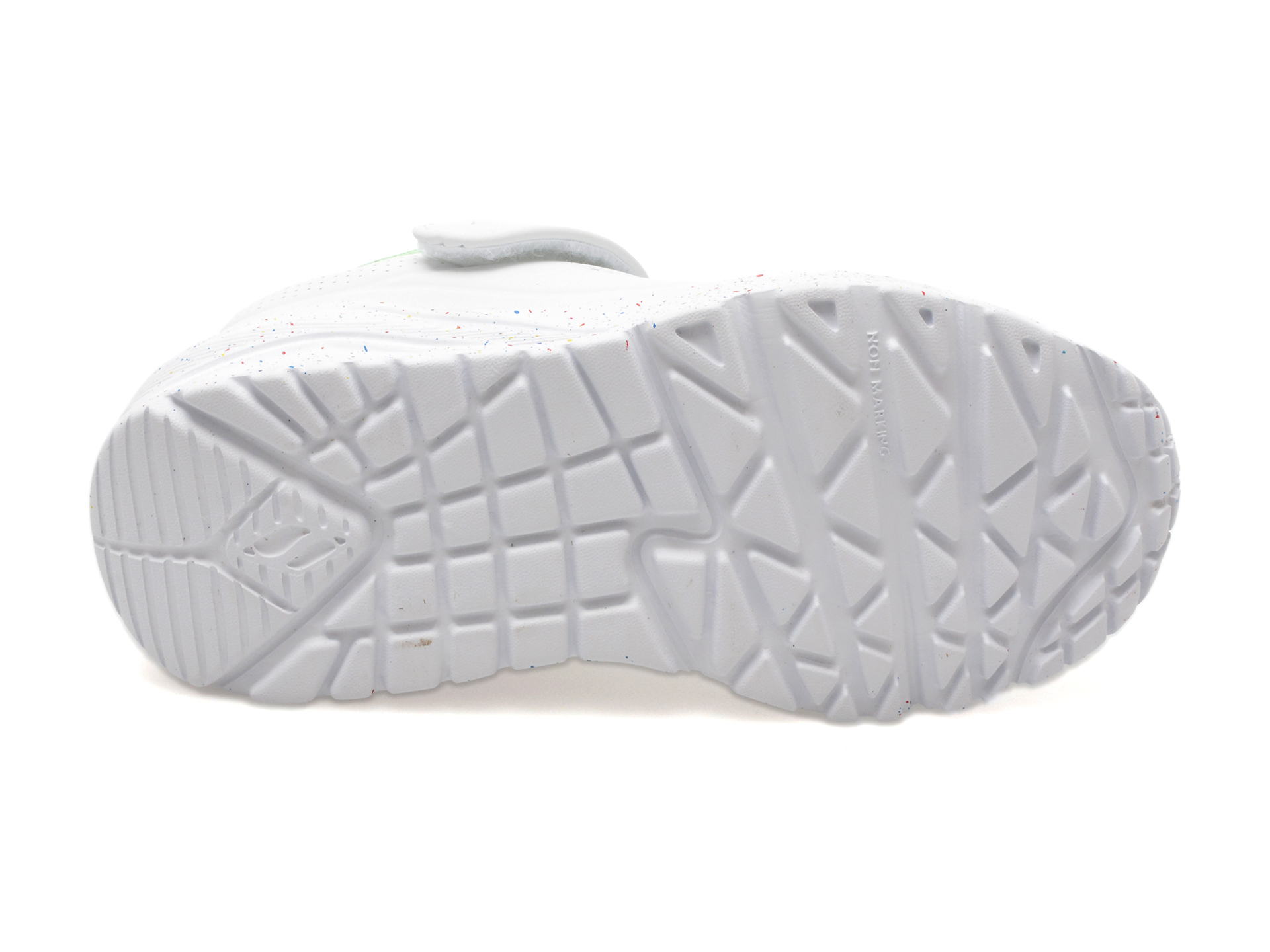 Pantofi Sport SKECHERS albi, 310457L, din piele ecologica