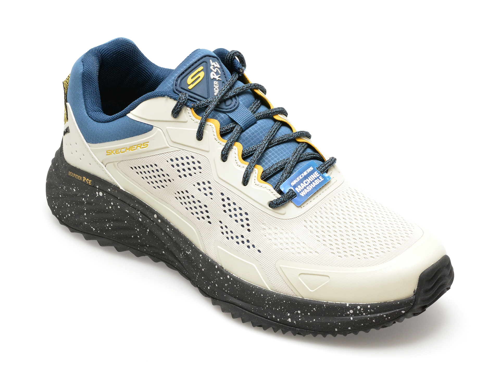 Pantofi sport SKECHERS bej, BOUNDER RSE, din piele ecologica