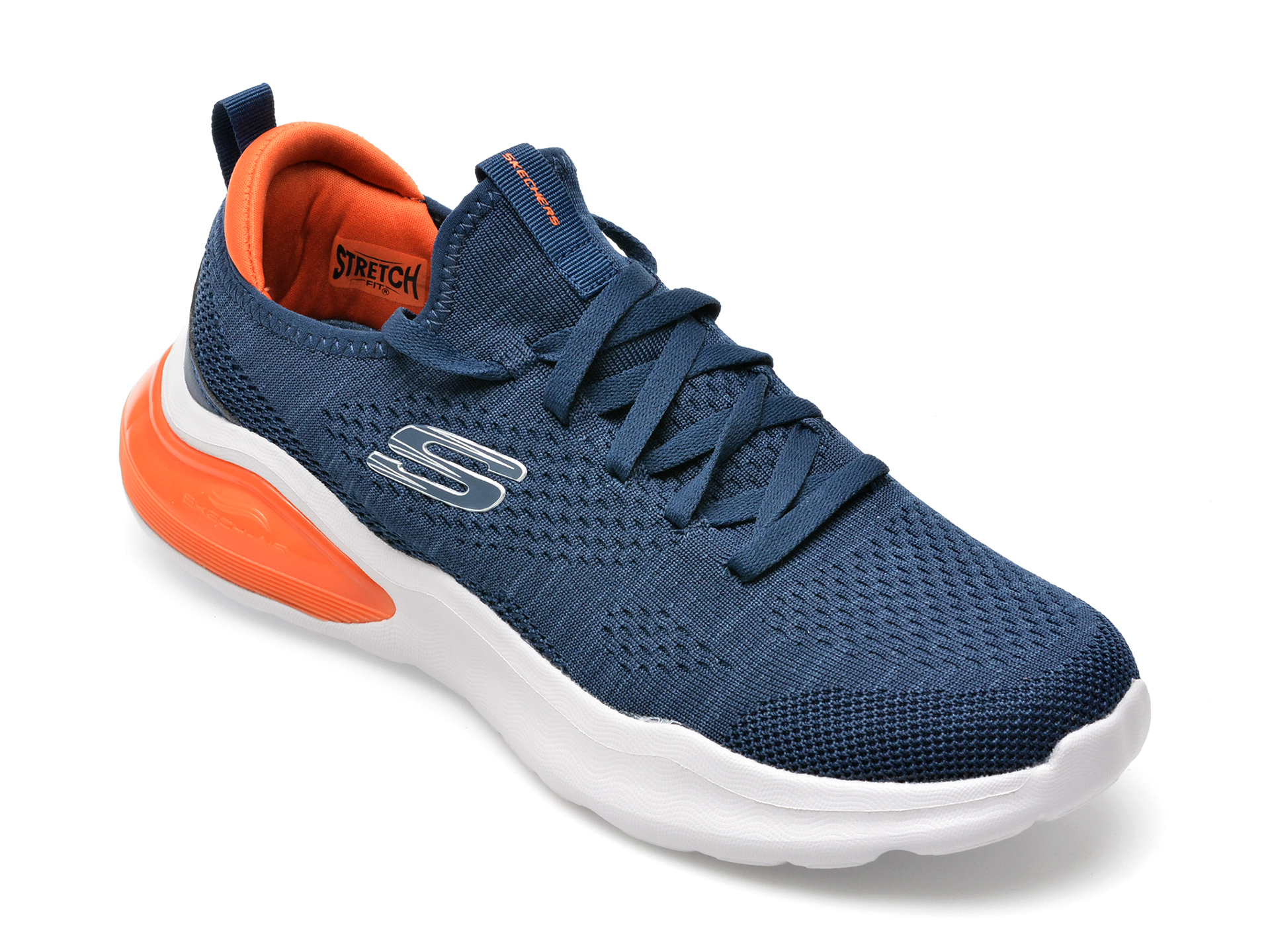 Pantofi sport SKECHERS bleumarin, AIR CUSHIONING, din material textil BARBATI 2023-09-28