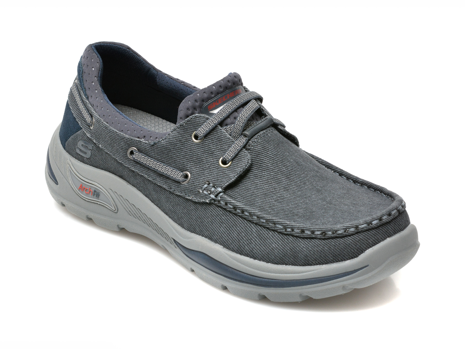 Pantofi sport SKECHERS bleumarin, ARCH FIT MOTLEY, din material textil otter.ro imagine 2022 reducere