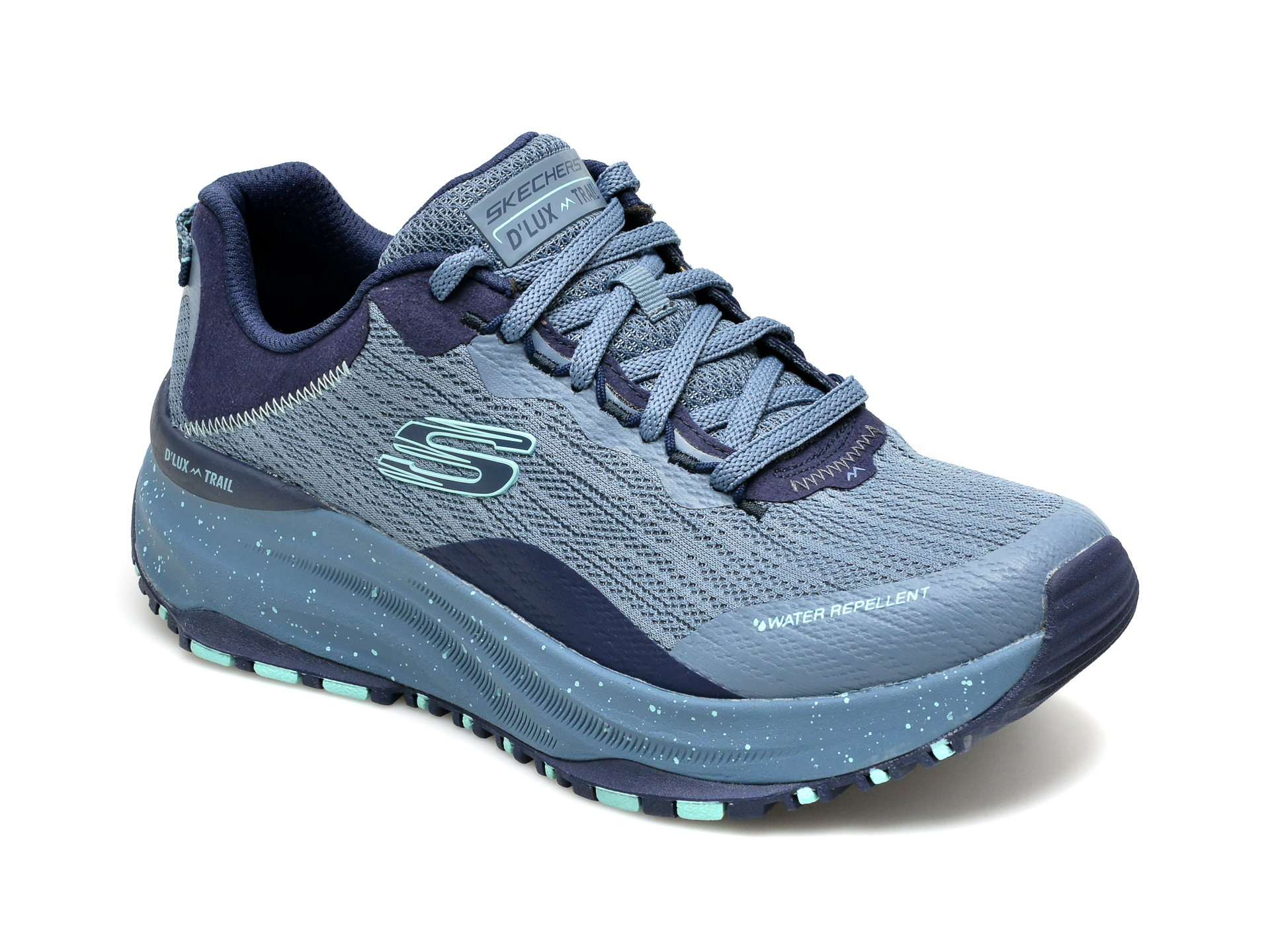 Pantofi sport SKECHERS bleumarin, D LUX TRAIL, din material textil /femei/pantofi imagine noua 2022