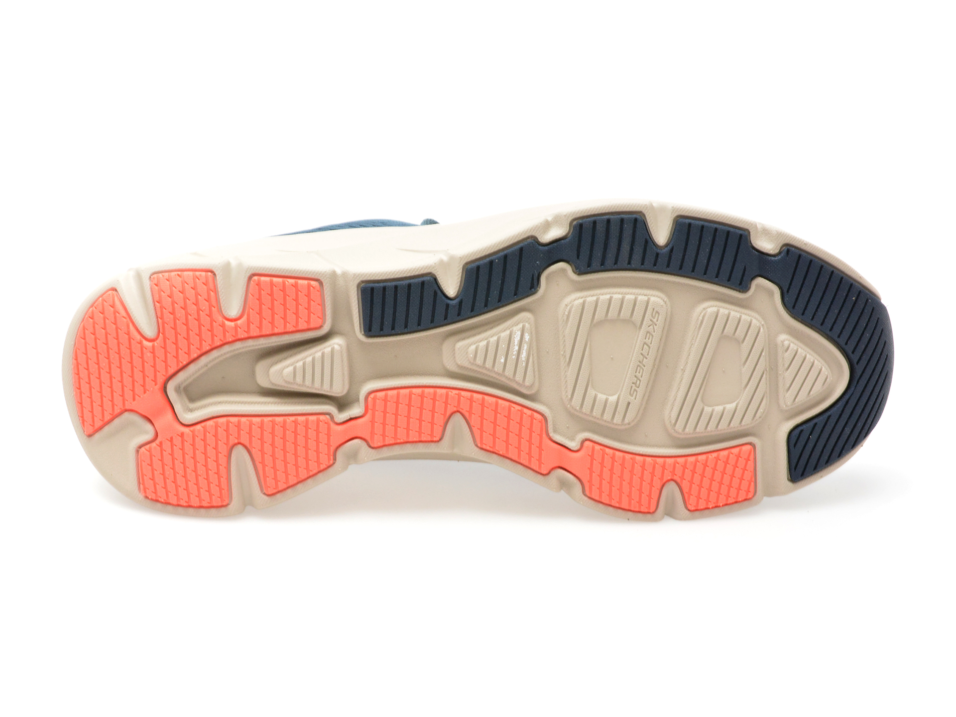 Pantofi sport SKECHERS bleumarin, D LUX WALKER 2.0, din material texil