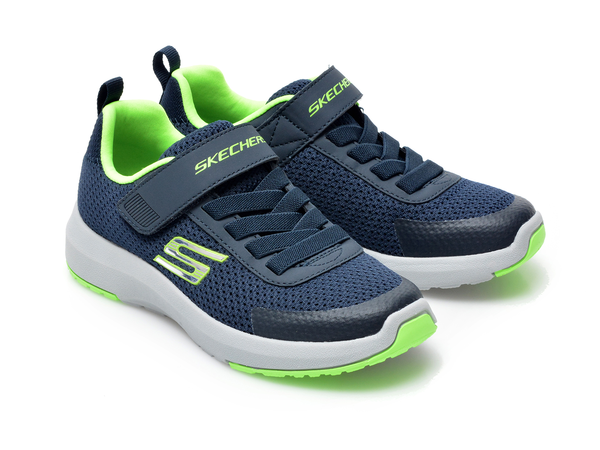 Pantofi sport SKECHERS bleumarin, Dynamic Tread, din material textil - 4