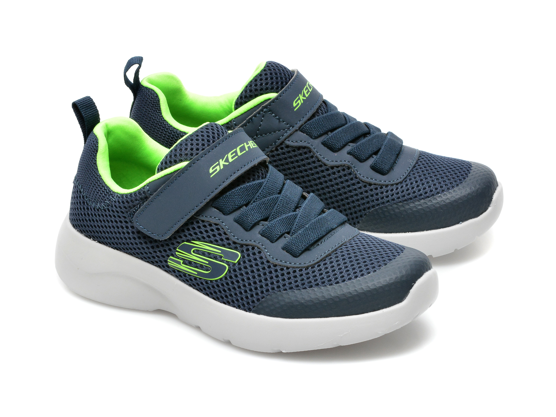 Pantofi sport SKECHERS bleumarin, Dynamight 2.0 Vordix, din material textil - 4