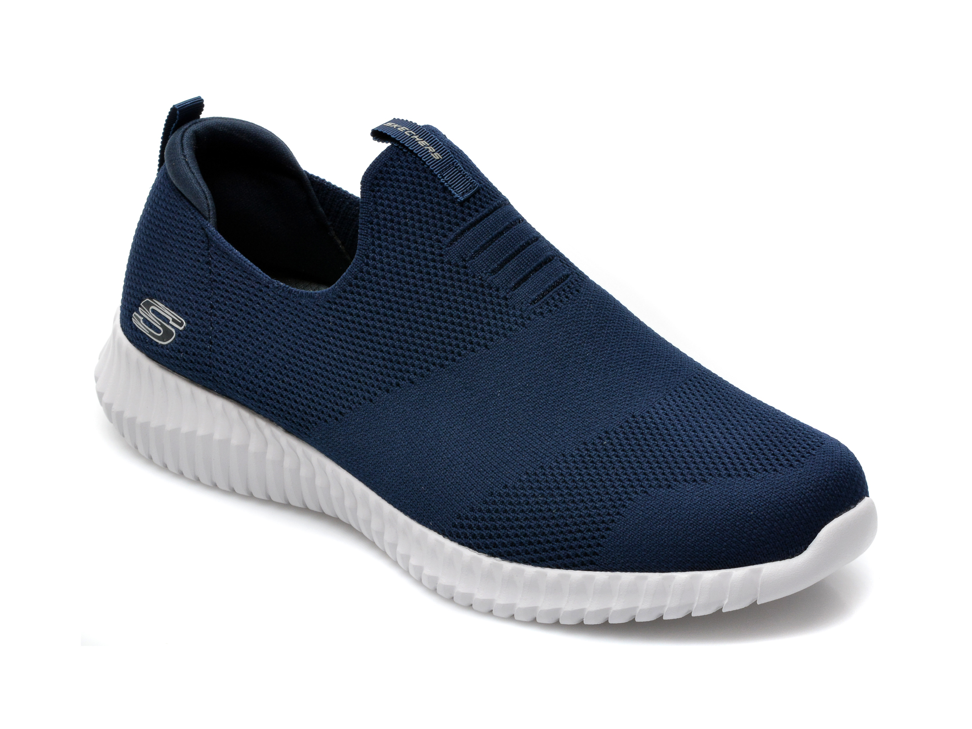 Pantofi sport SKECHERS bleumarin, Elite Flex Wasik, din material textil otter.ro imagine 2022 reducere