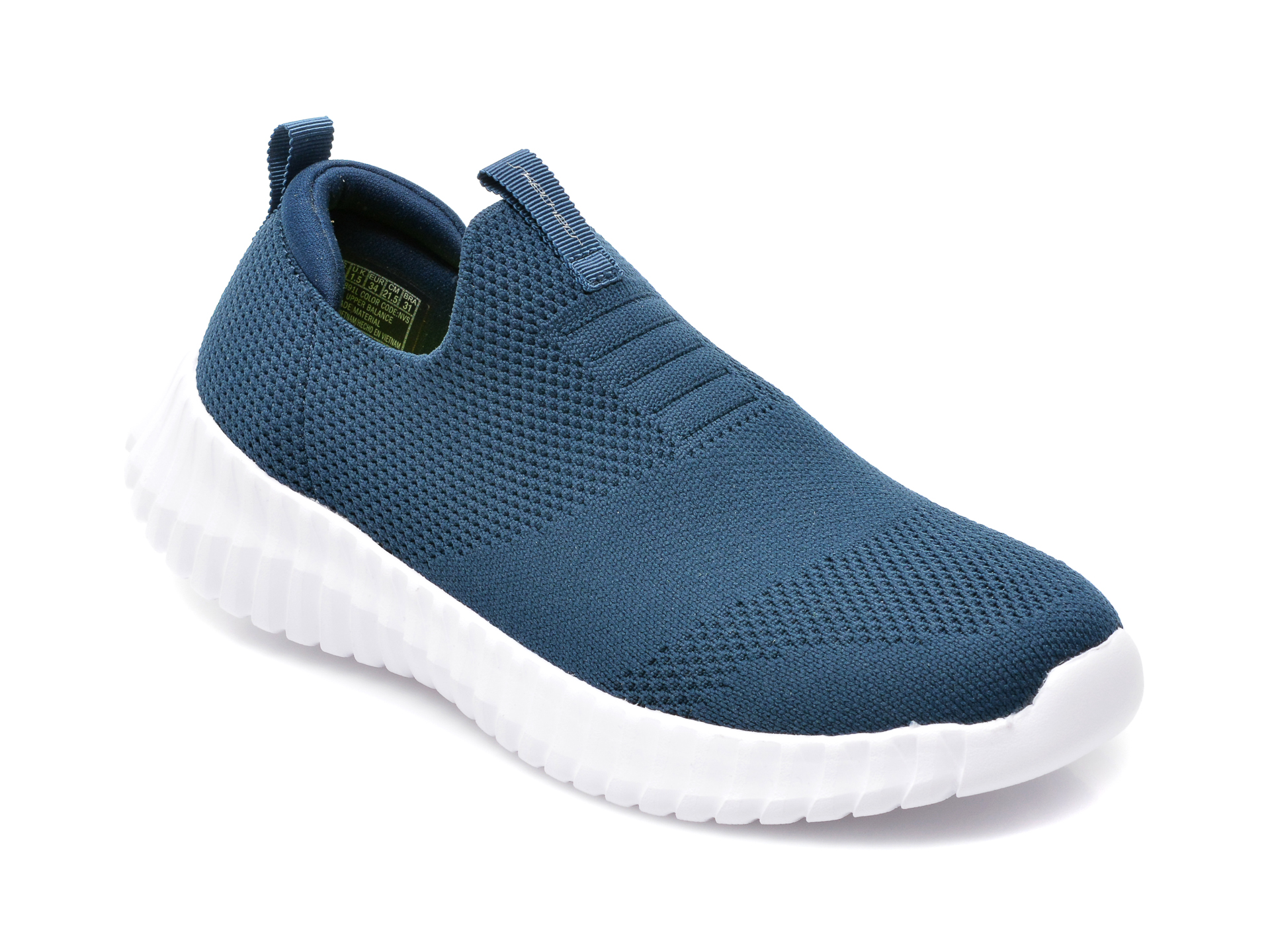 Pantofi sport SKECHERS bleumarin, Elite Flex Wasik, din material textil otter.ro
