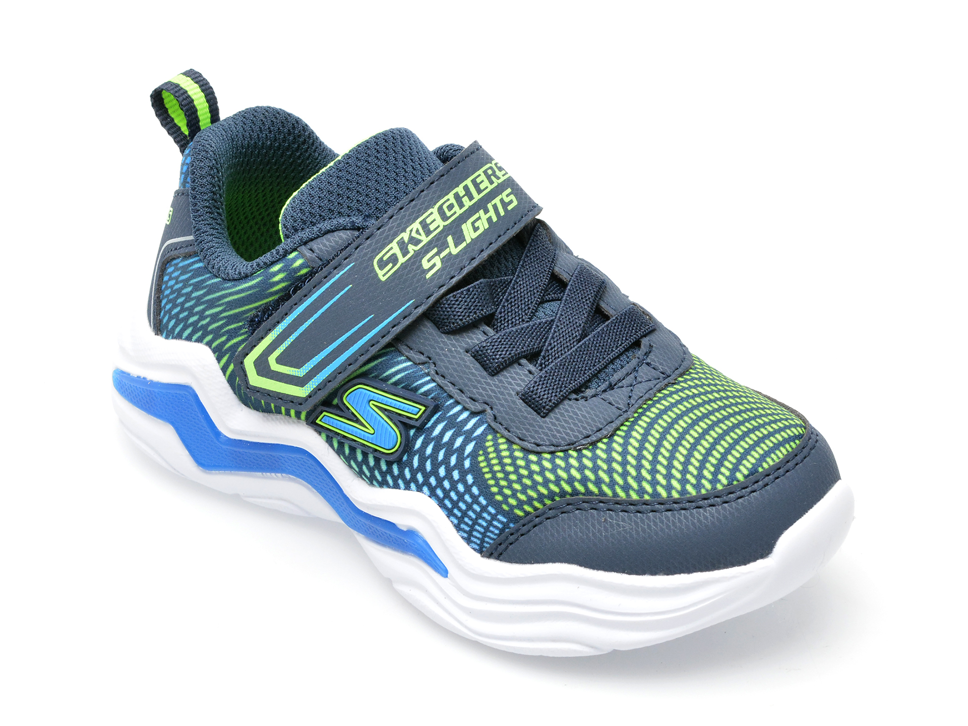 Pantofi sport SKECHERS bleumarin, ERUPTERS IV, din material textil si piele ecologica otter.ro imagine noua 2022