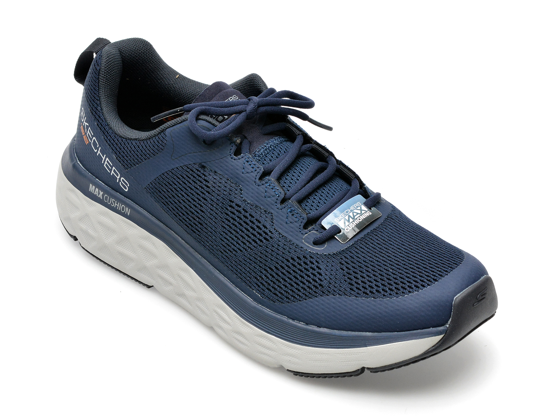 Pantofi sport SKECHERS bleumarin, MAX CUSHIONING DELTA, din material textil imagine reduceri black friday 2021 otter.ro
