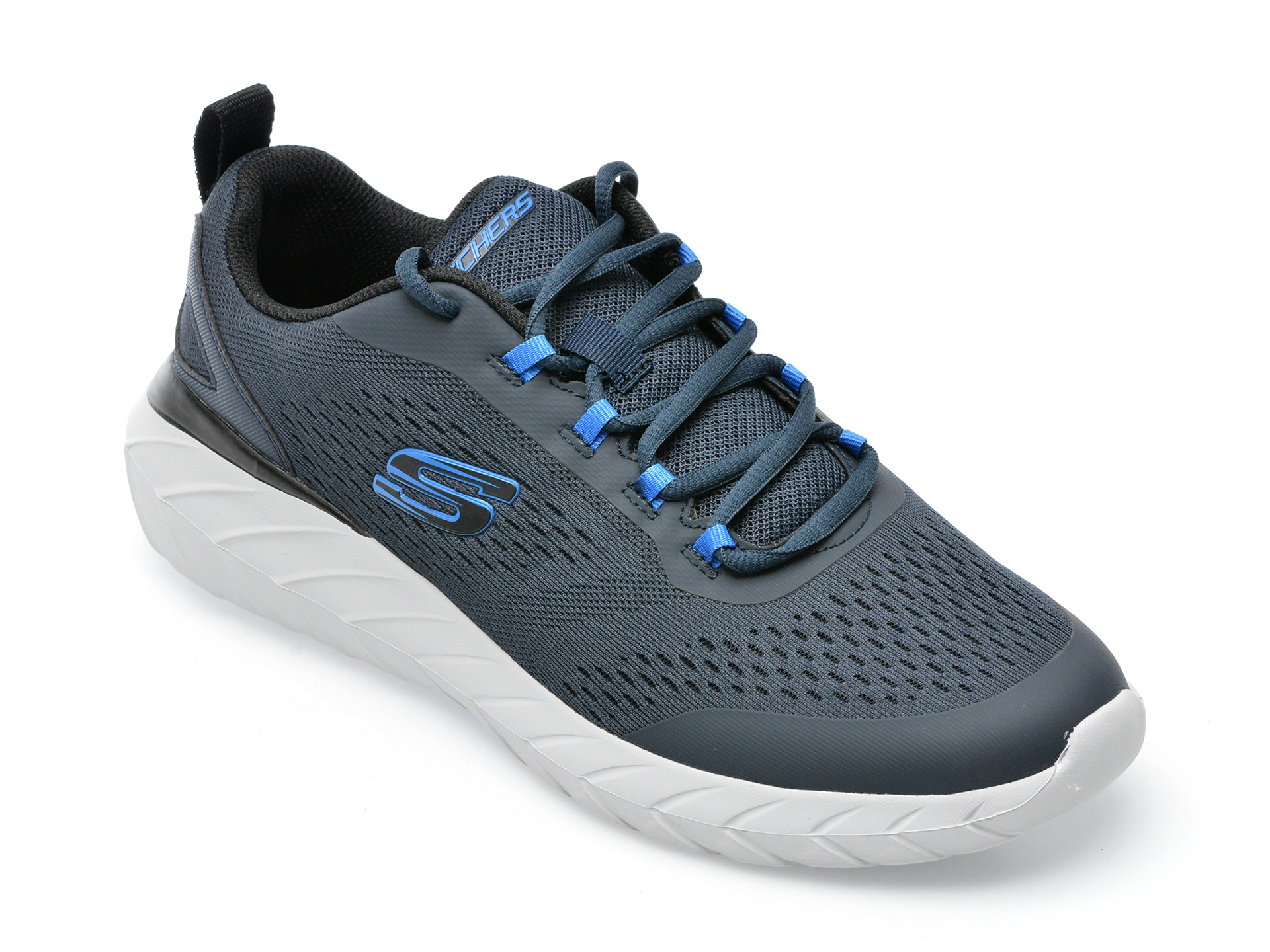 Pantofi sport SKECHERS bleumarin, OVERHAUL 2.0, din material textil