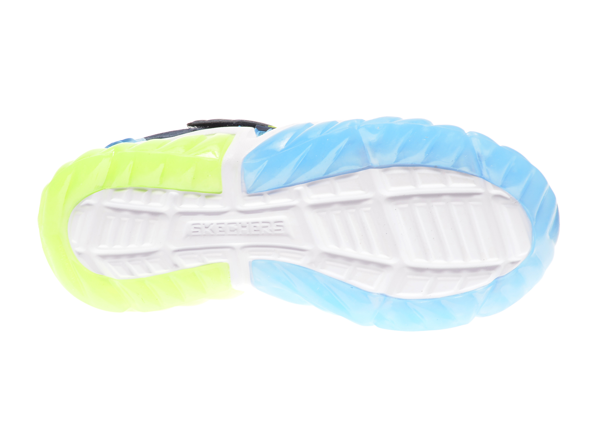 Pantofi sport SKECHERS bleumarin, RAPID FLASH, din material textil - 7