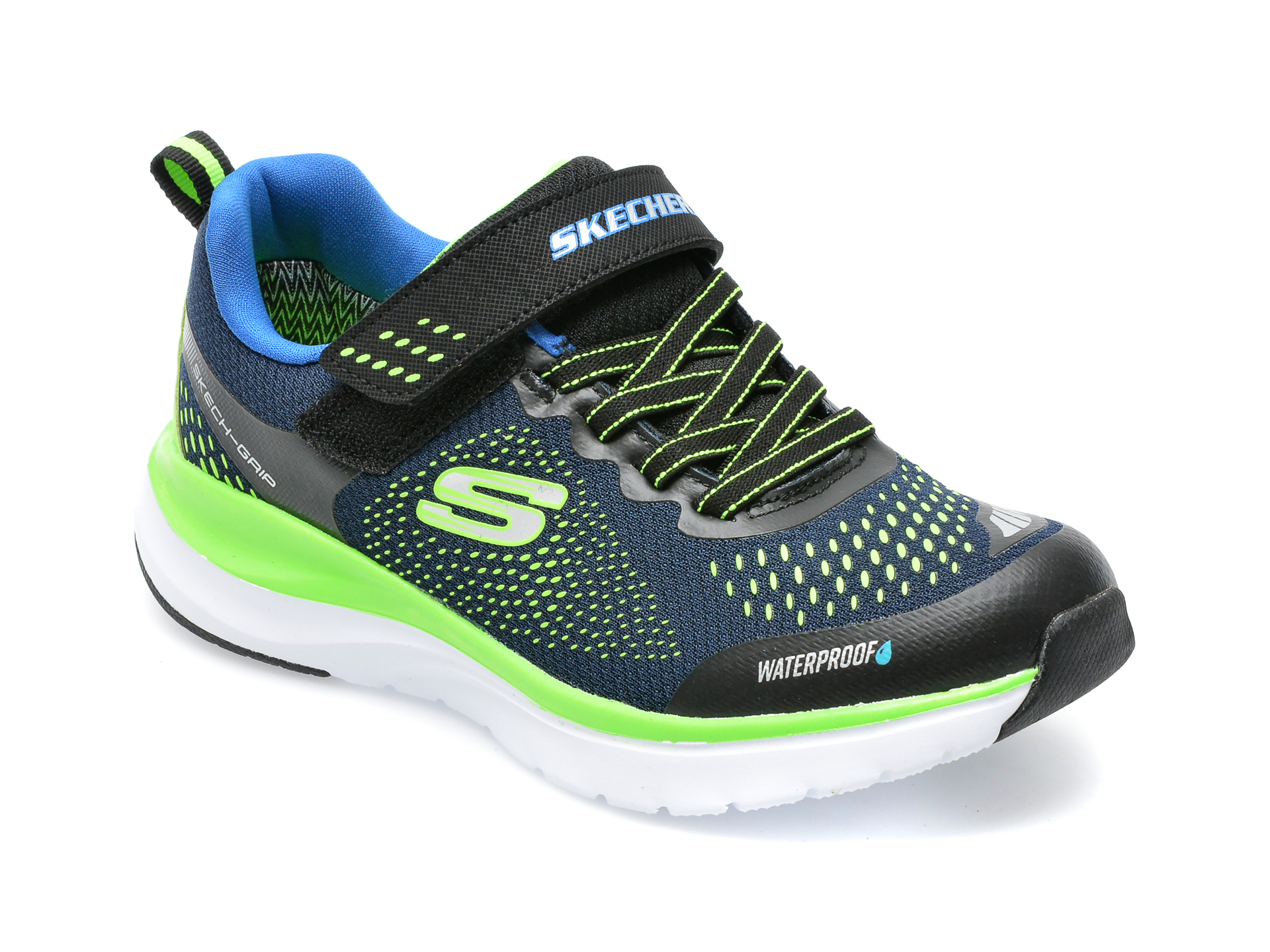 Pantofi sport SKECHERS bleumarin, ULTRA GROOVE, din material textil /copii/incaltaminte