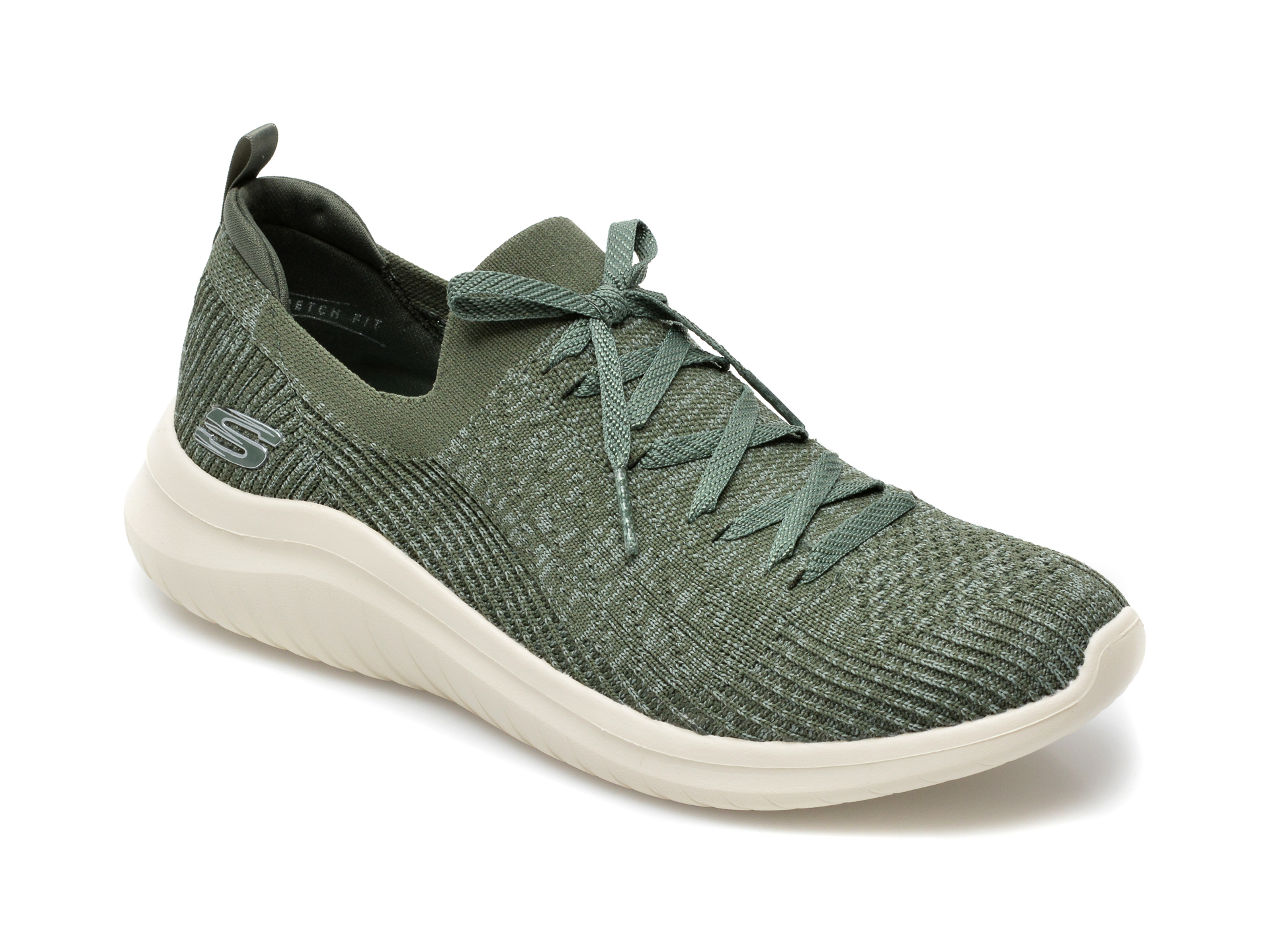 Pantofi sport SKECHERS kaki, Ultra Flex 2.0, din material textil otter.ro