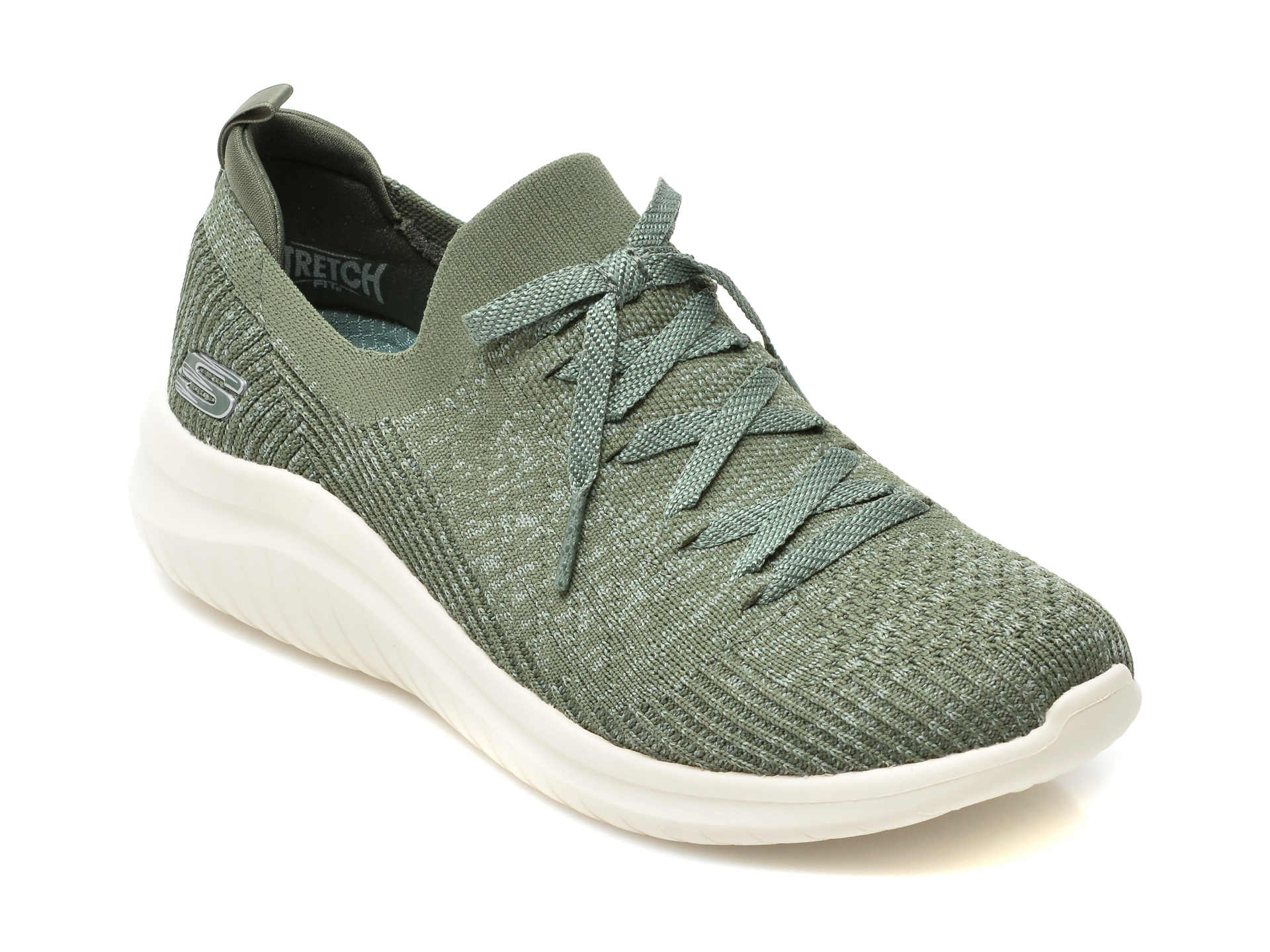 Pantofi sport SKECHERS kaki, ULTRA FLEX 2, din material textil otter imagine noua