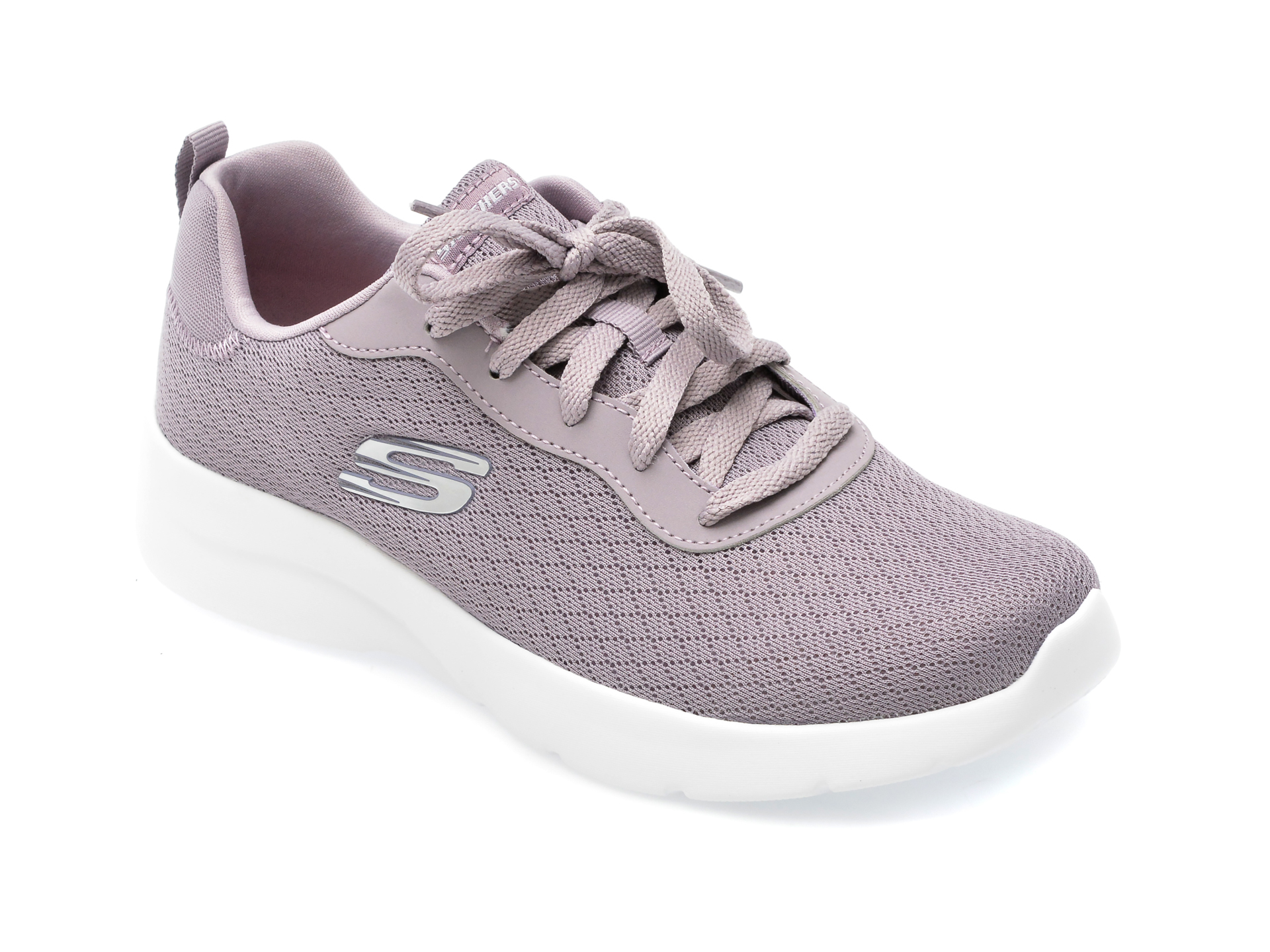 Pantofi sport SKECHERS mov, DYNAMIGHT 2.0, din material textil /femei/pantofi imagine super redus 2022